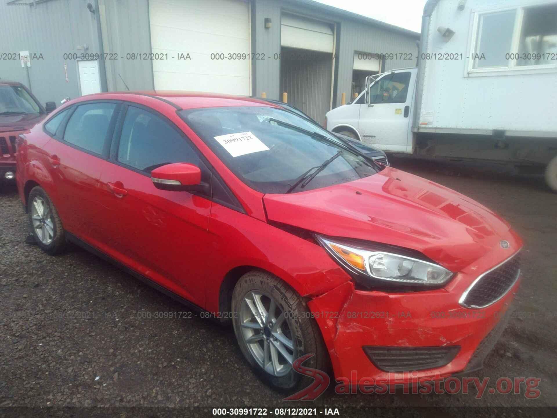 1FADP3F29GL378002 2016 FORD FOCUS