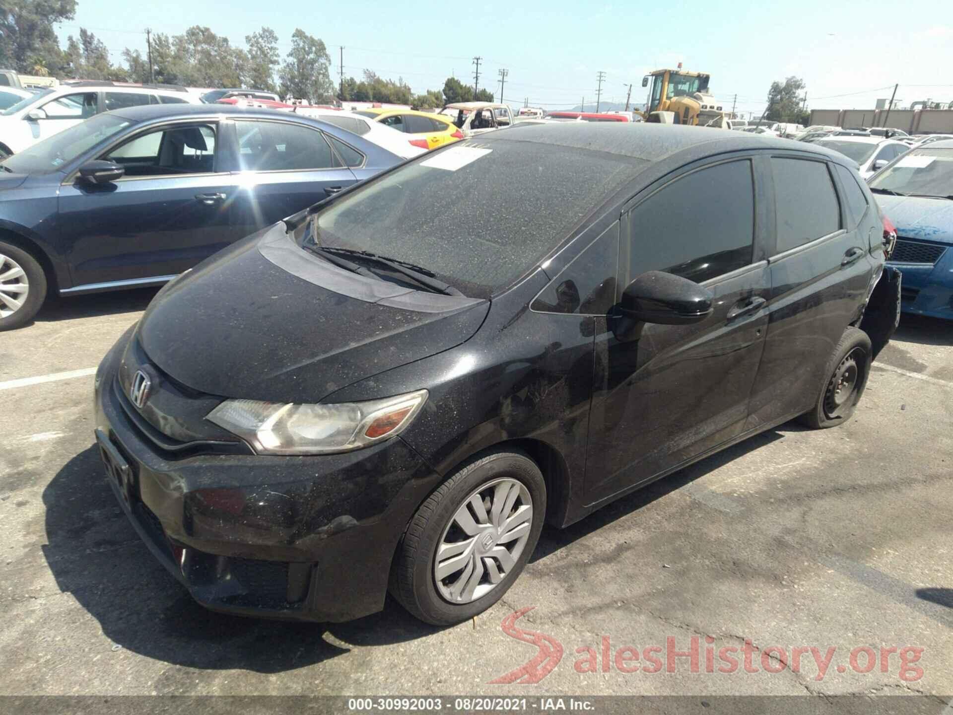 JHMGK5H55GX033632 2016 HONDA FIT