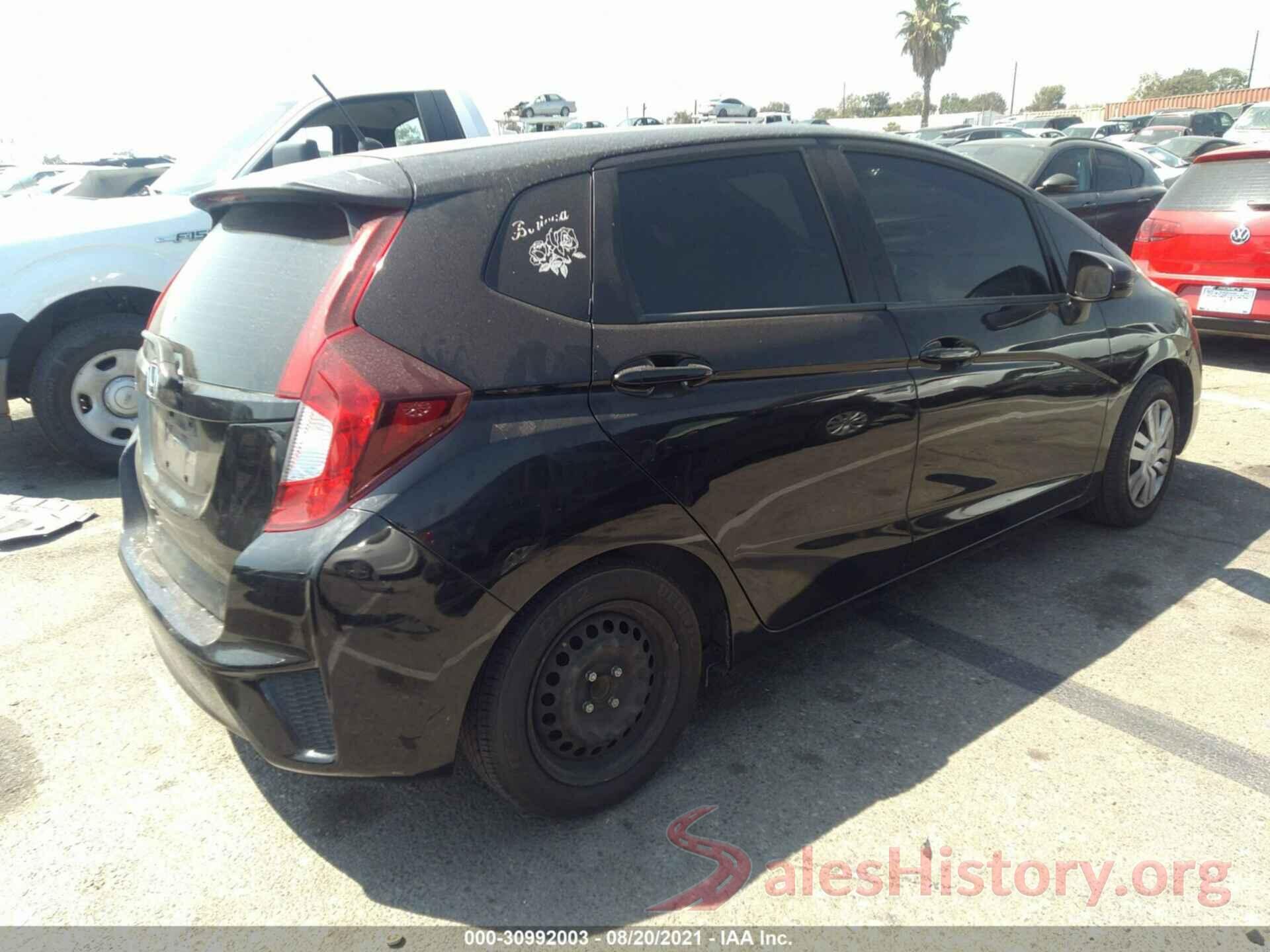 JHMGK5H55GX033632 2016 HONDA FIT