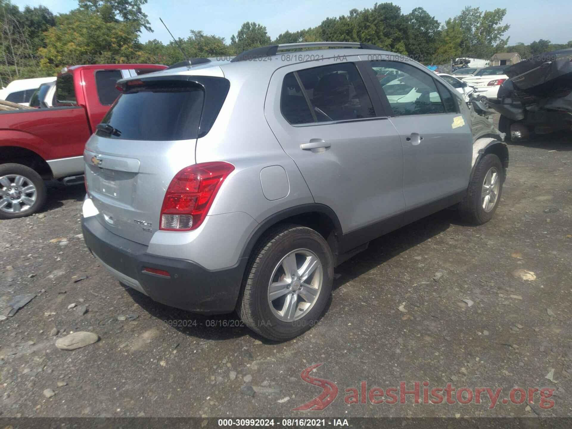 KL7CJPSBXGB761521 2016 CHEVROLET TRAX