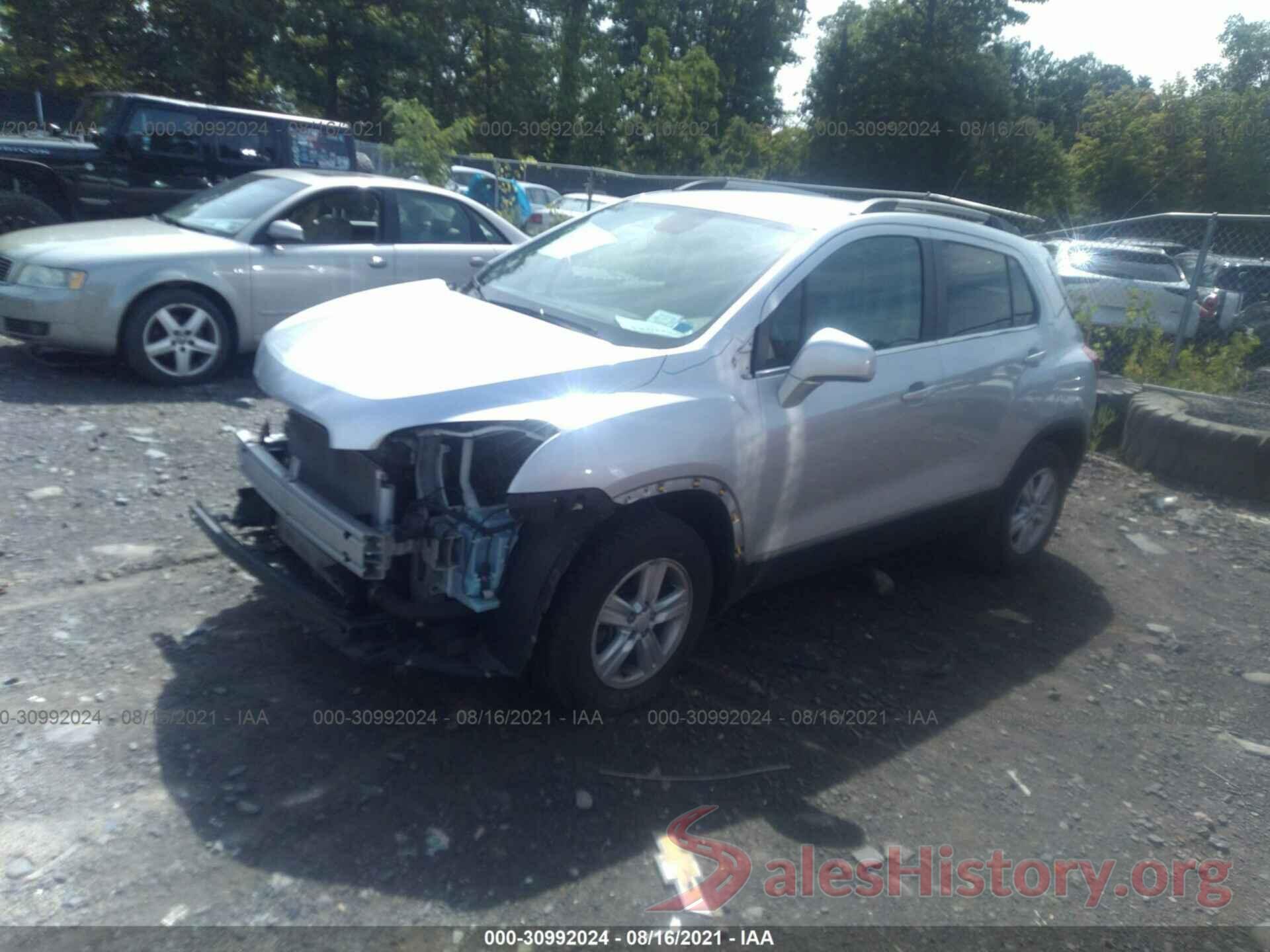 KL7CJPSBXGB761521 2016 CHEVROLET TRAX