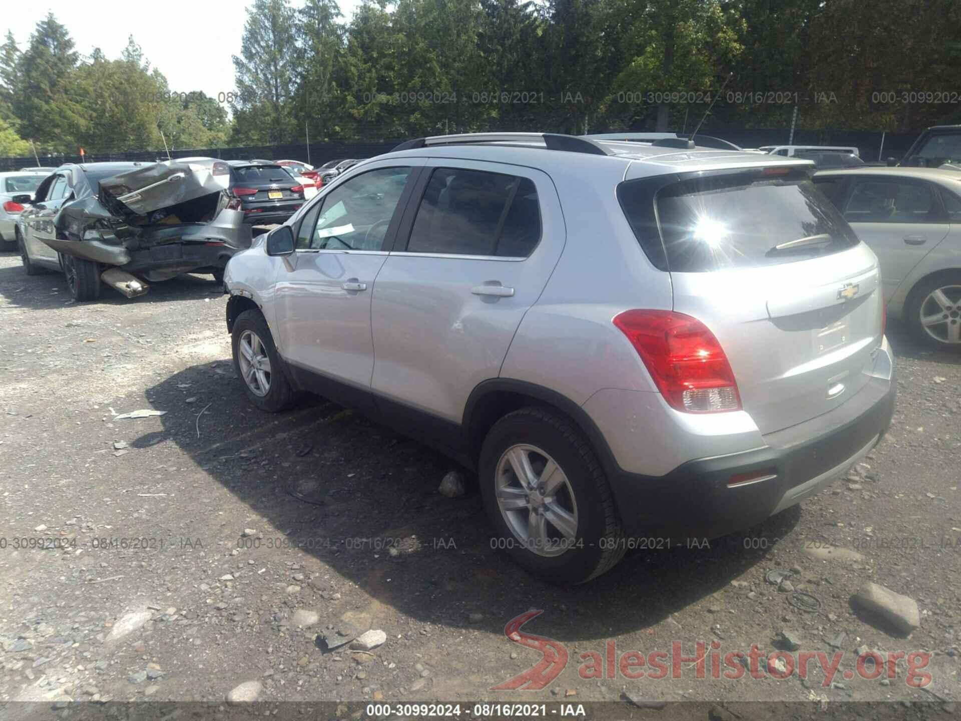 KL7CJPSBXGB761521 2016 CHEVROLET TRAX