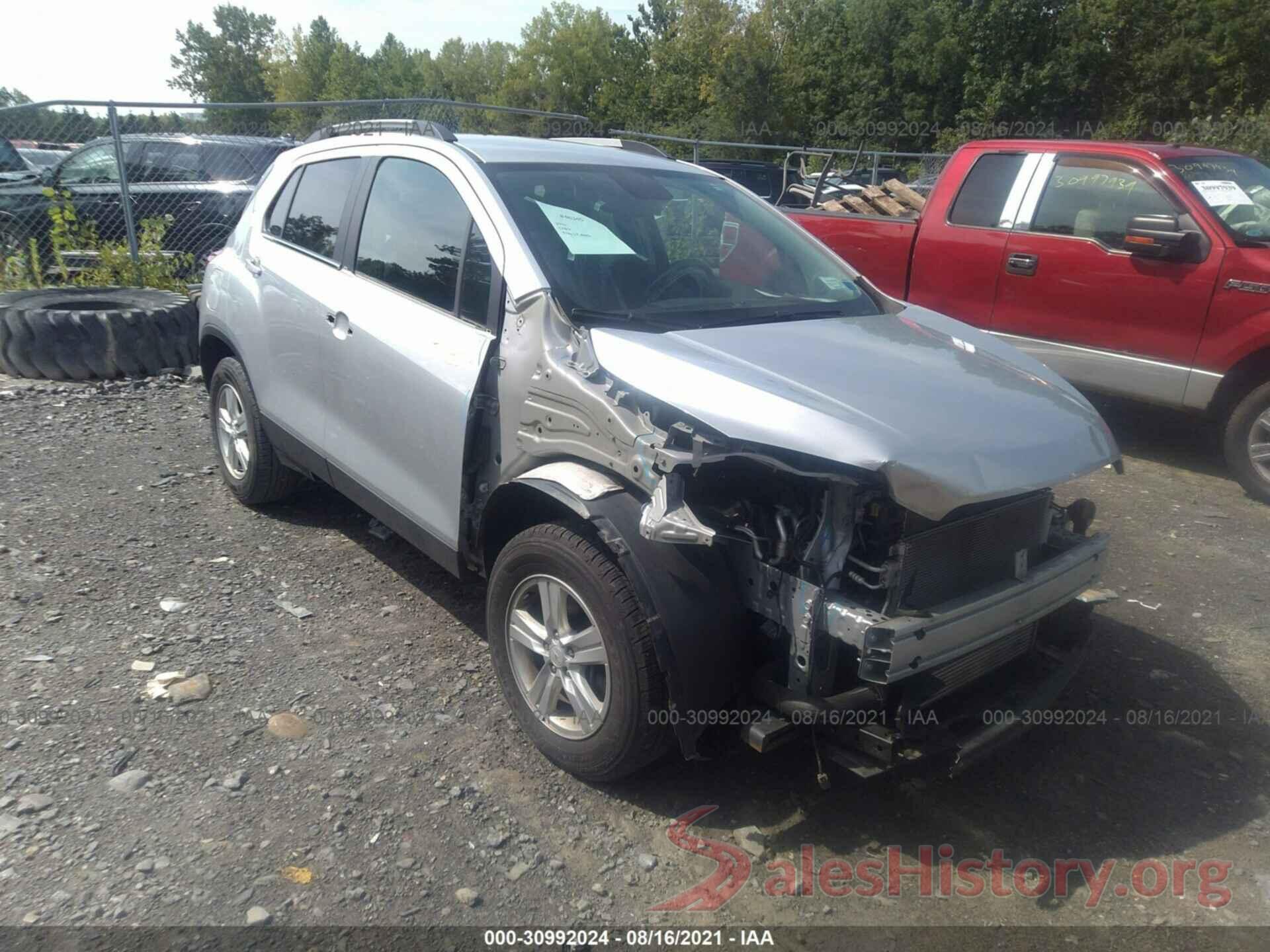 KL7CJPSBXGB761521 2016 CHEVROLET TRAX