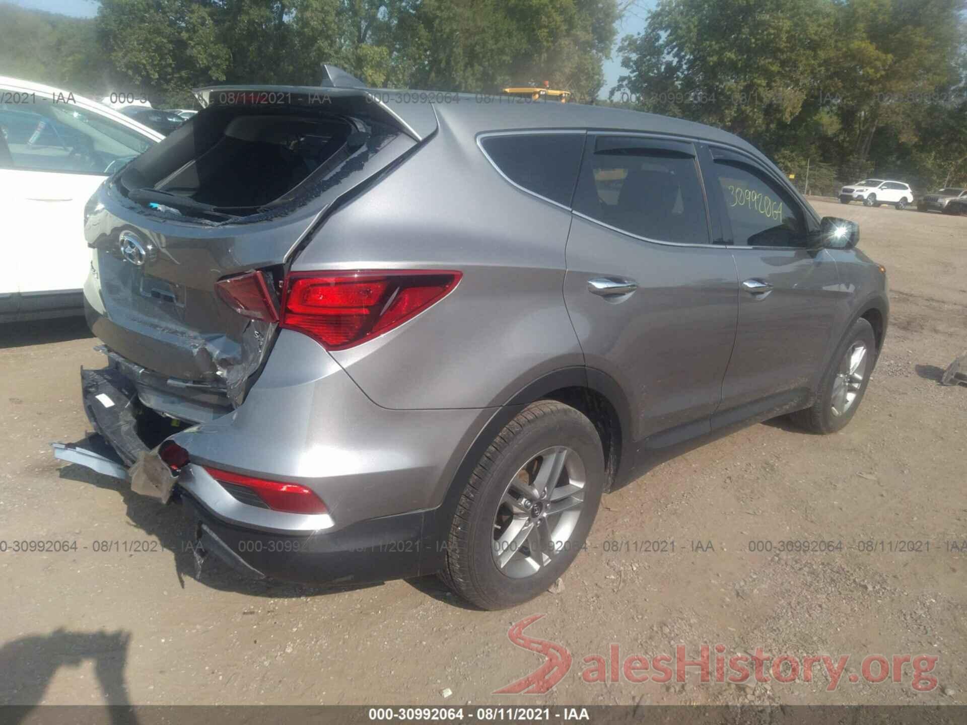 5XYZTDLB0HG403307 2017 HYUNDAI SANTA FE SPORT