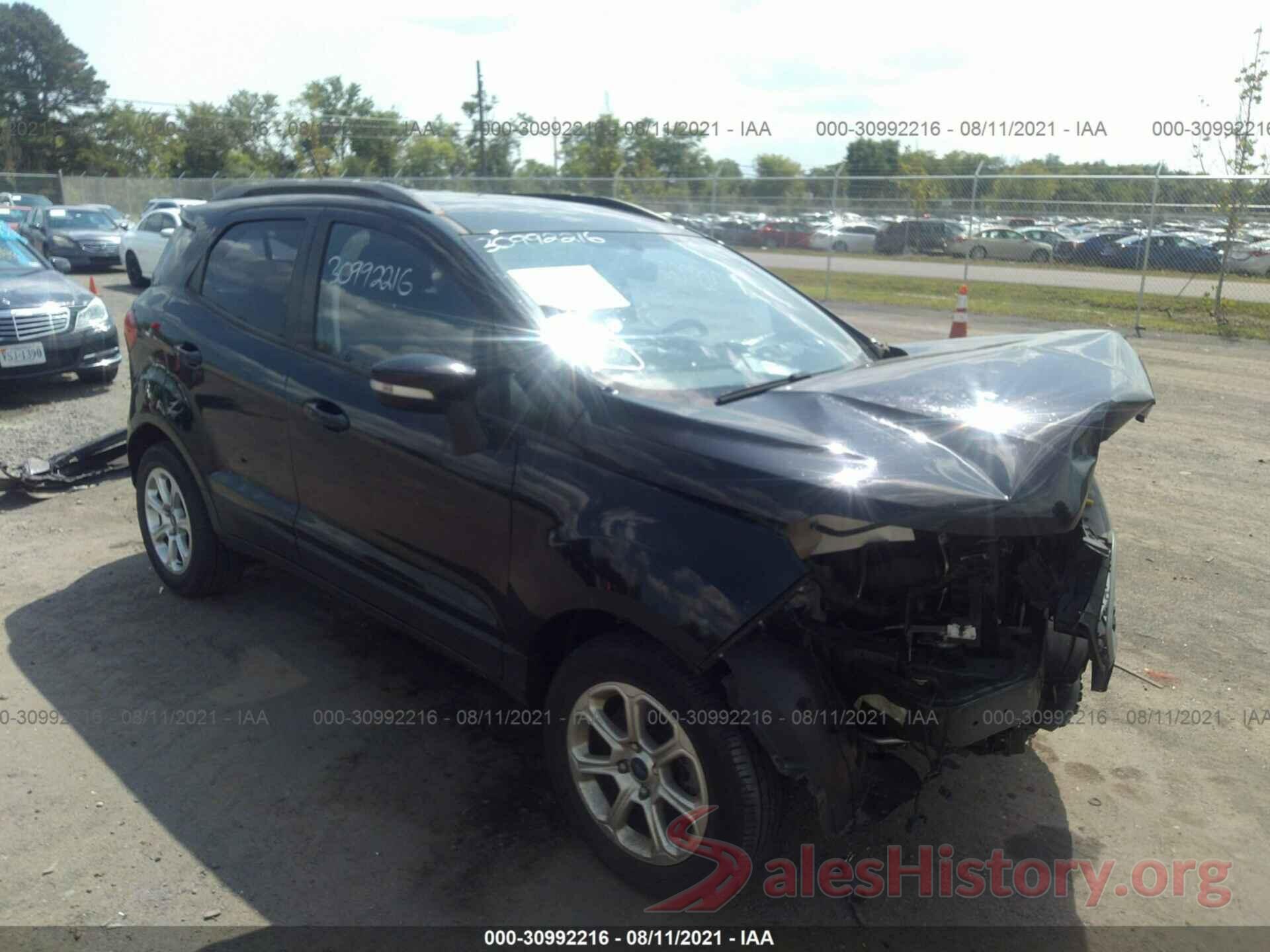 MAJ3P1TE1JC187227 2018 FORD ECOSPORT