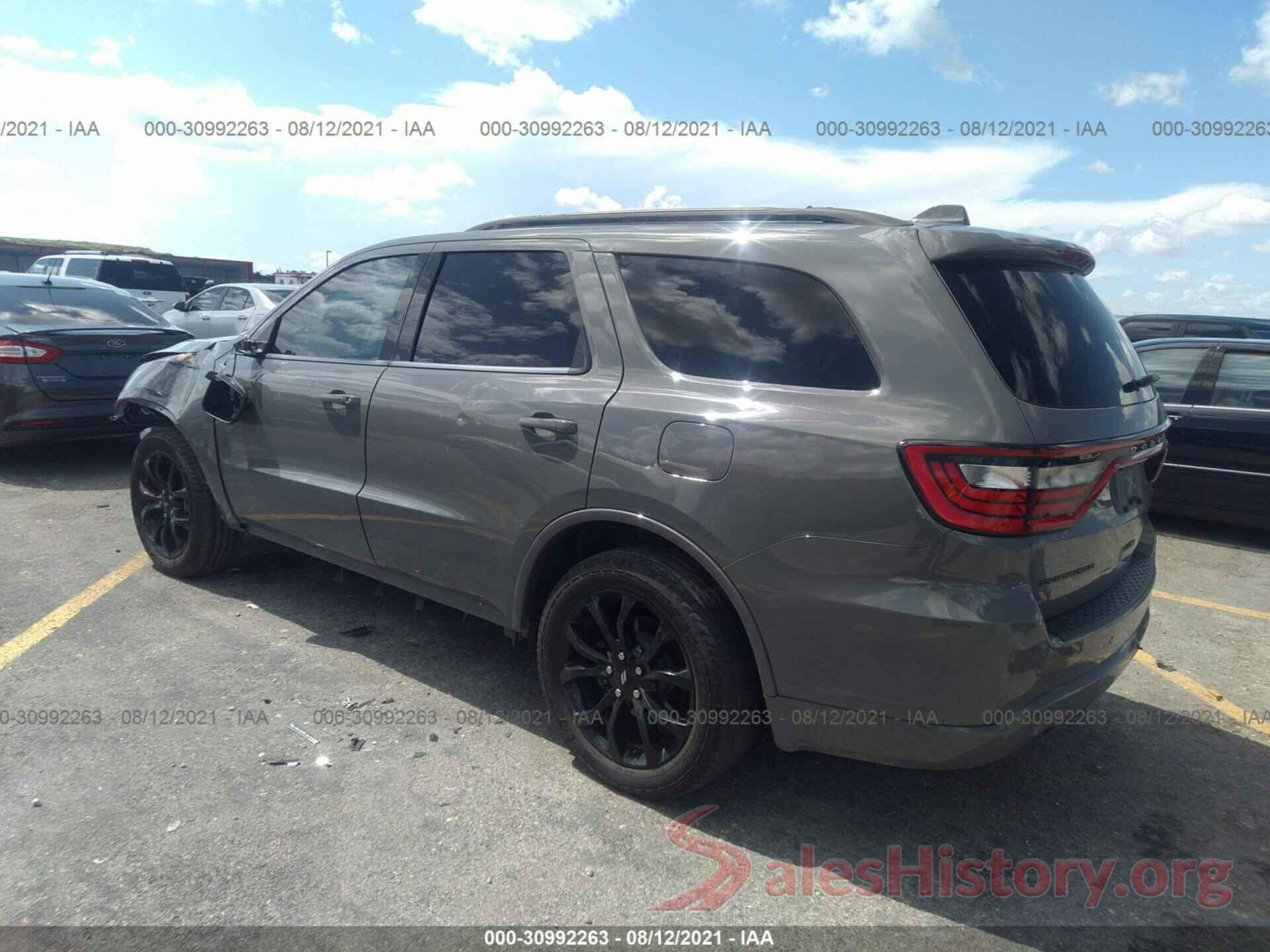 1C4RDHDG7KC604938 2019 DODGE DURANGO