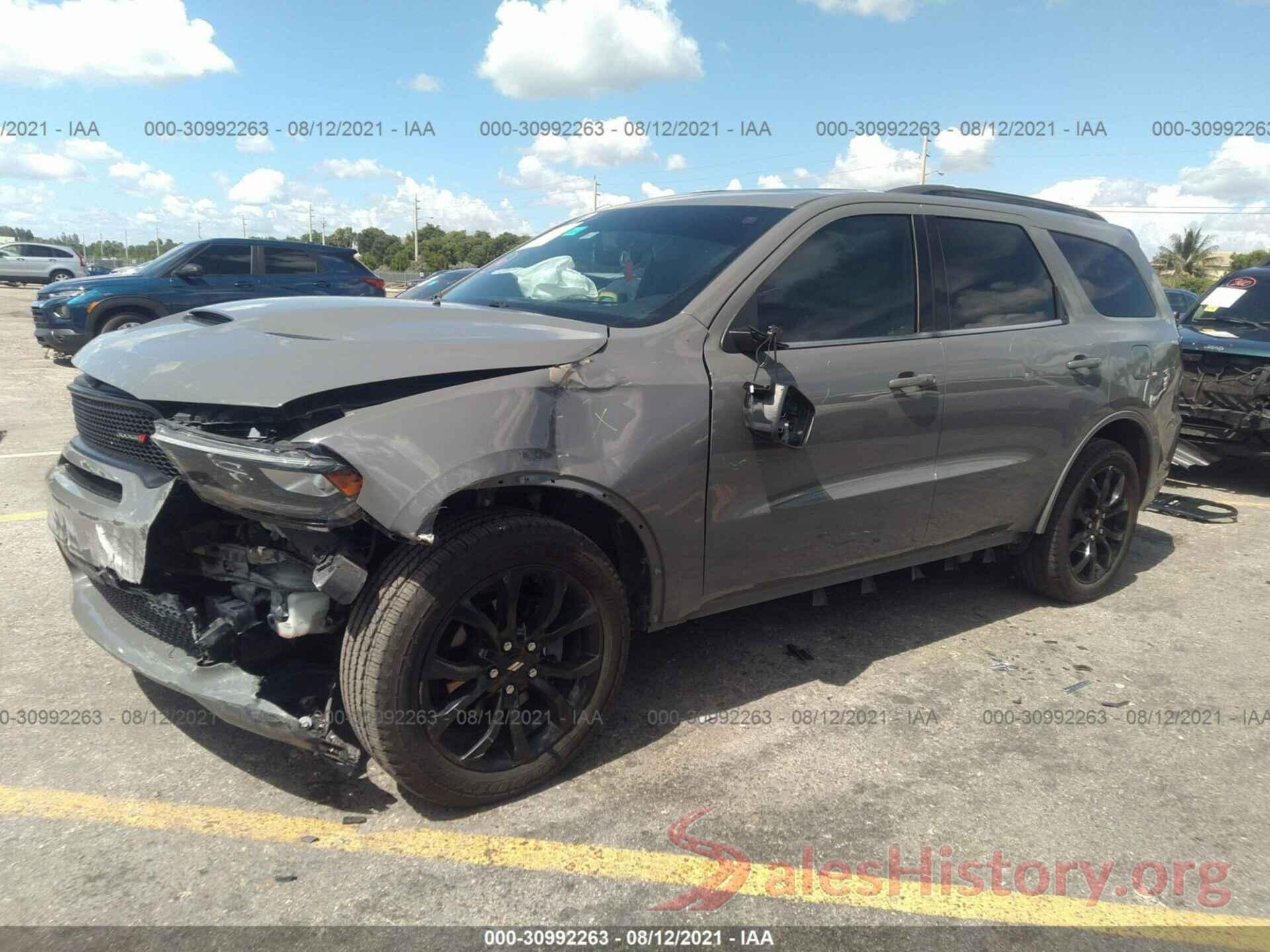 1C4RDHDG7KC604938 2019 DODGE DURANGO