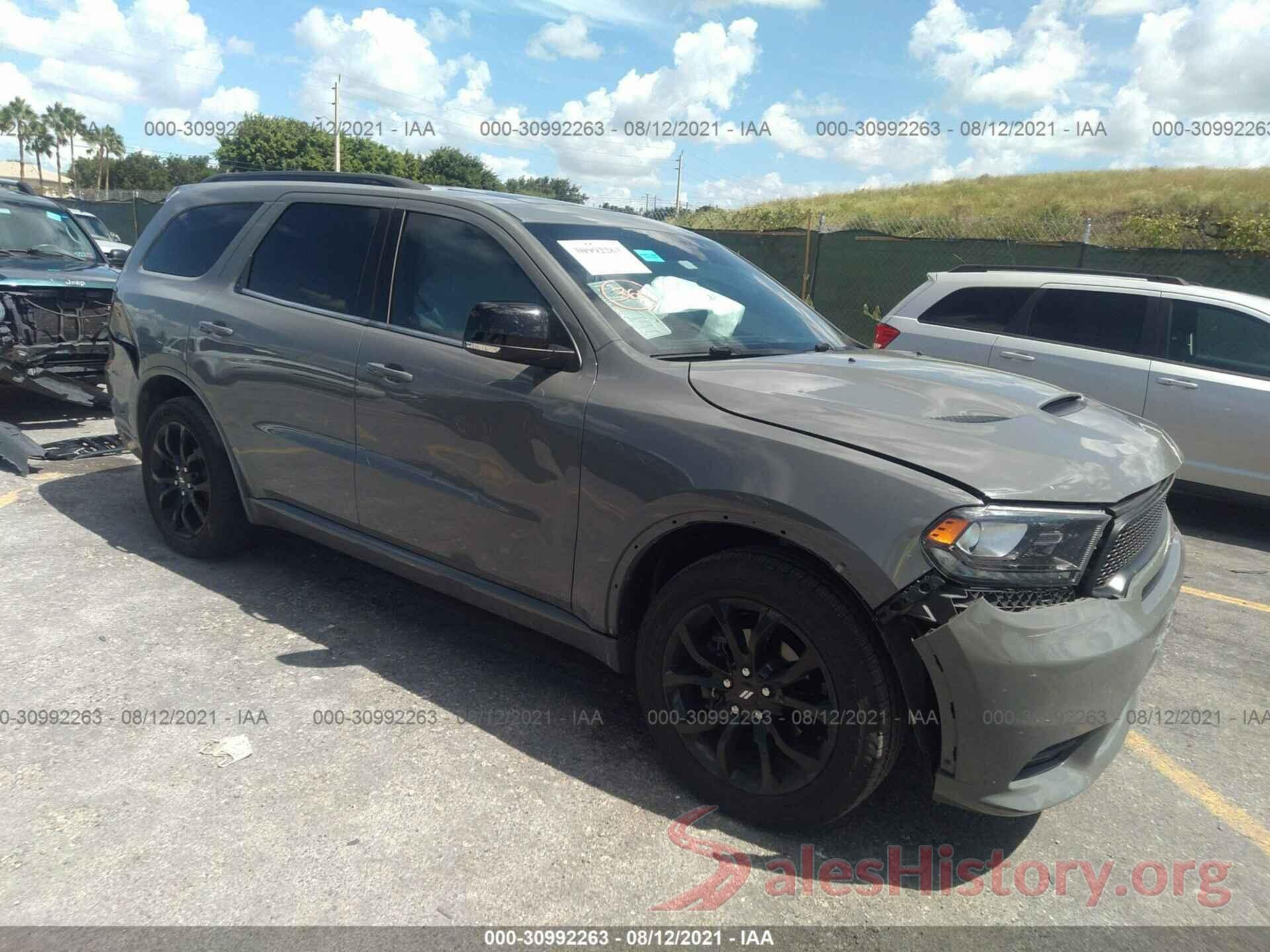 1C4RDHDG7KC604938 2019 DODGE DURANGO