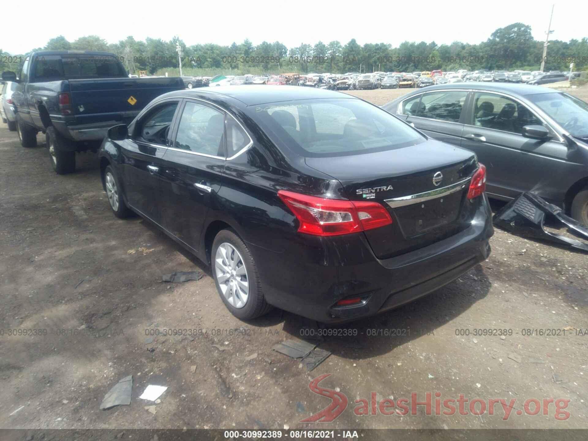 3N1AB7AP7KY267909 2019 NISSAN SENTRA