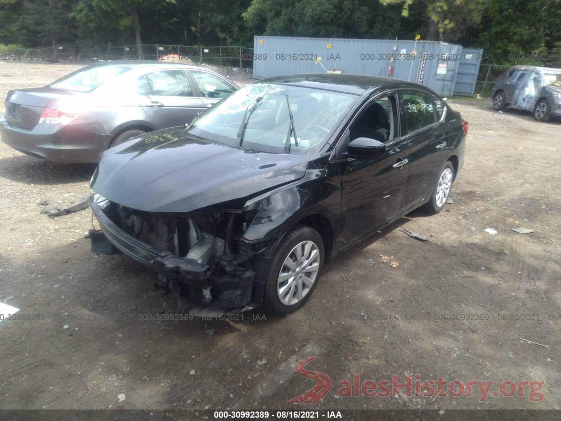 3N1AB7AP7KY267909 2019 NISSAN SENTRA