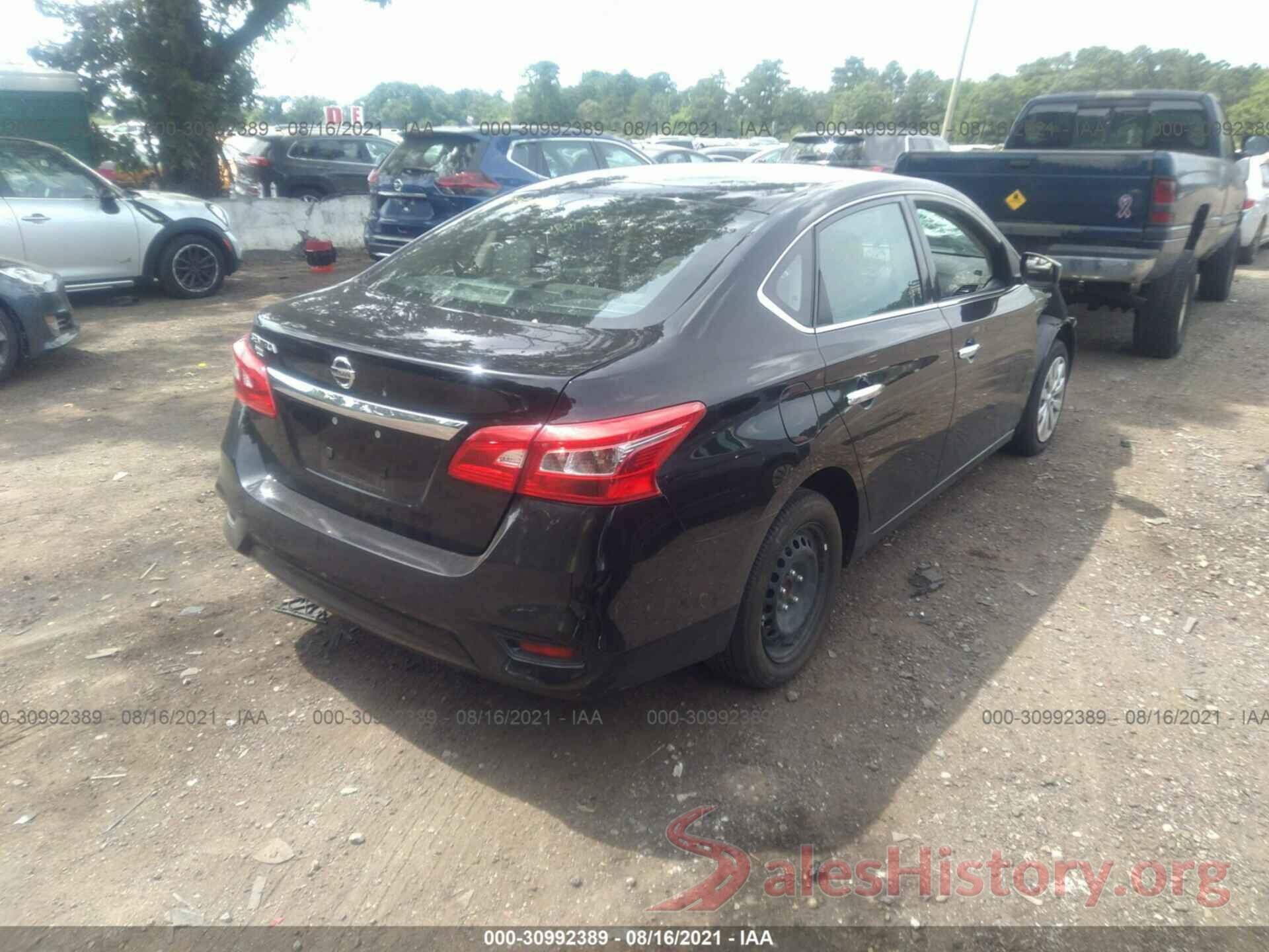 3N1AB7AP7KY267909 2019 NISSAN SENTRA