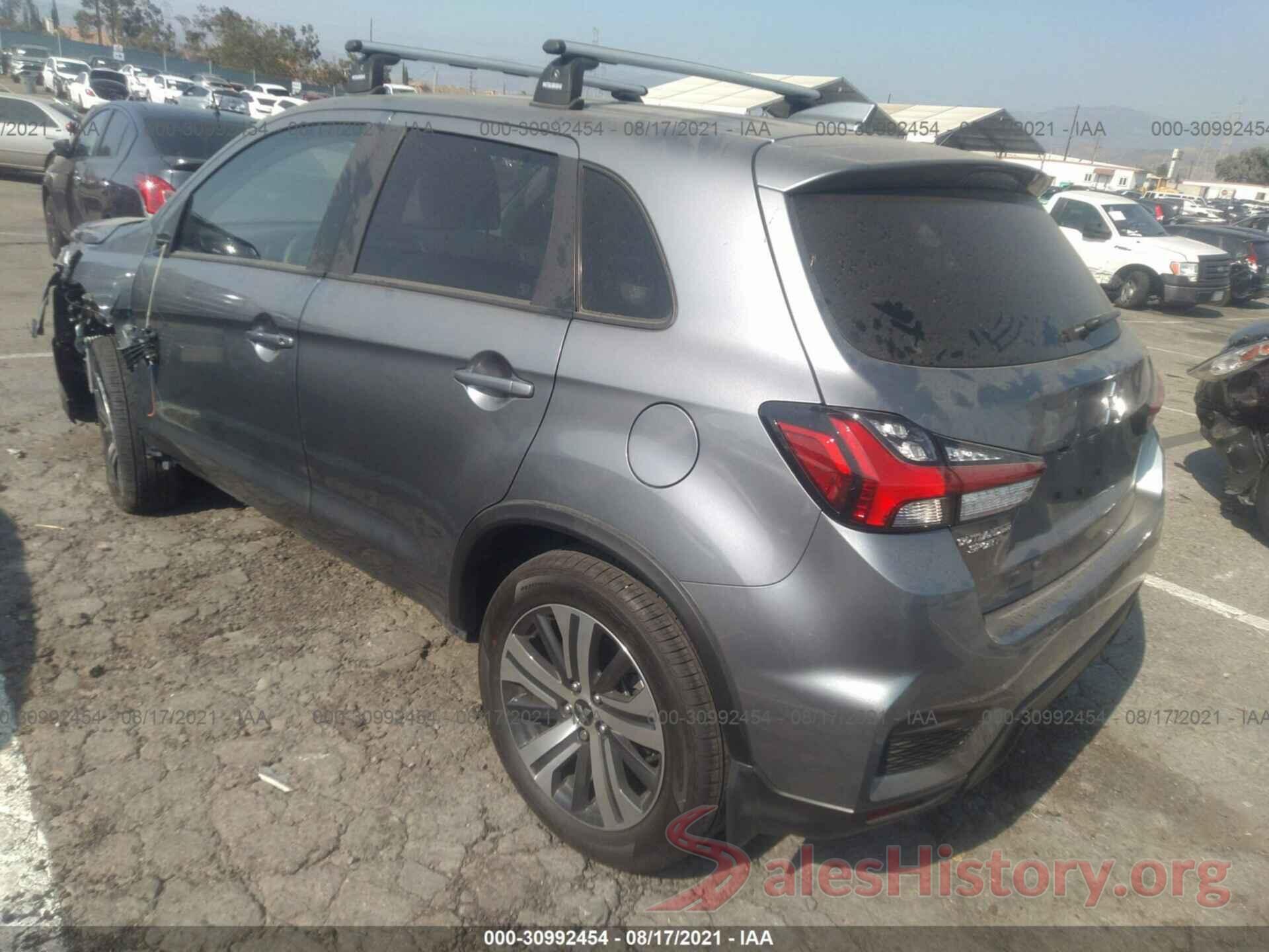 JA4AR3AU4LU013712 2020 MITSUBISHI OUTLANDER SPORT