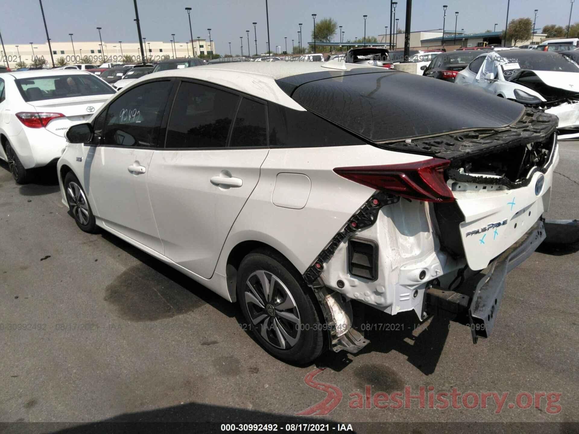 JTDKARFP9H3022281 2017 TOYOTA PRIUS PRIME