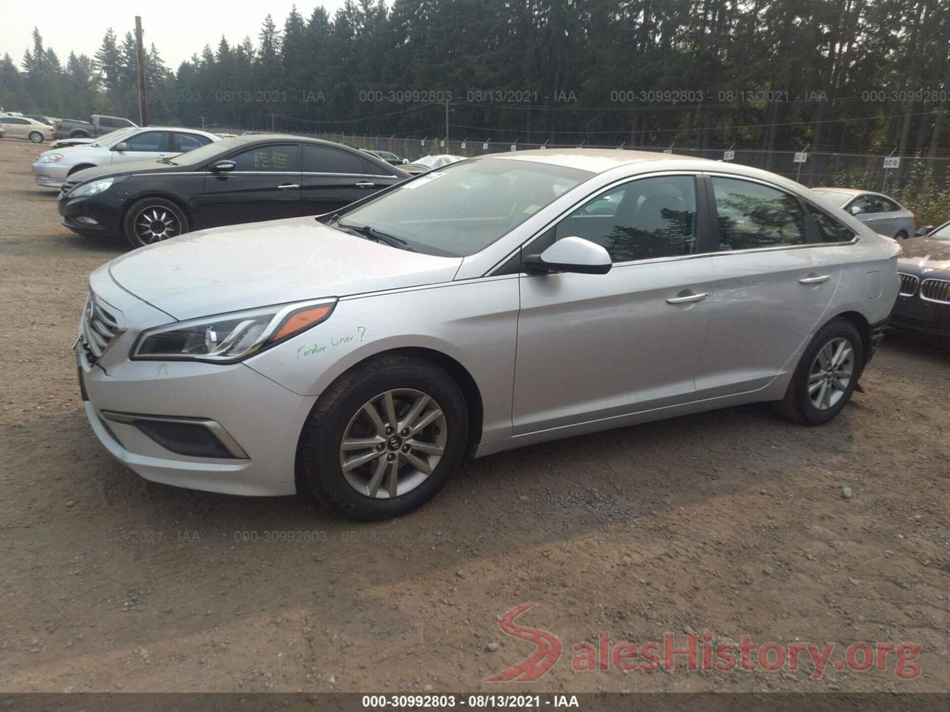 5NPE24AF7GH347509 2016 HYUNDAI SONATA