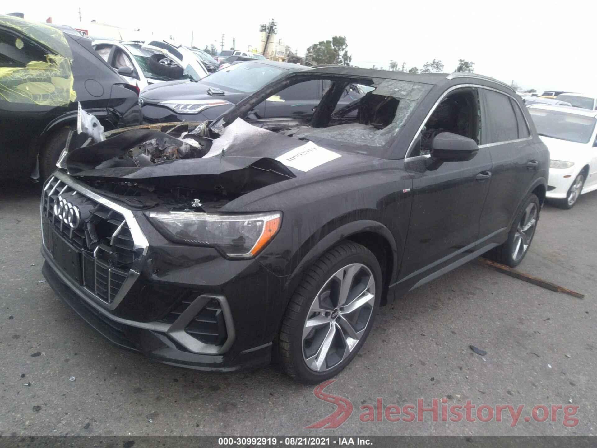 WA1DECF33M1049449 2021 AUDI Q3