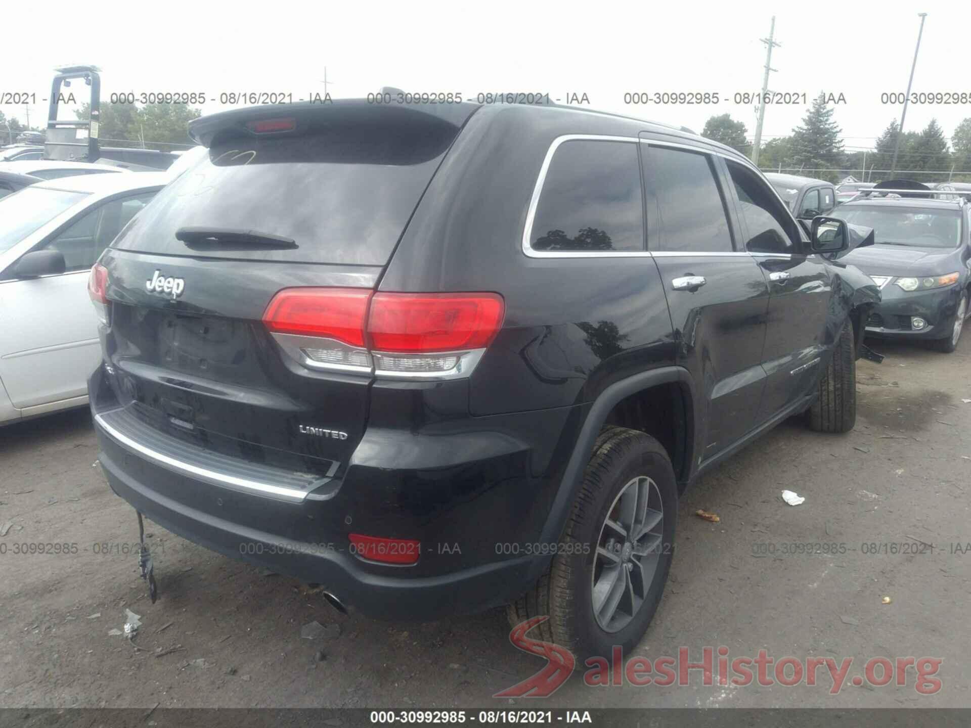 1C4RJFBG5JC167052 2018 JEEP GRAND CHEROKEE