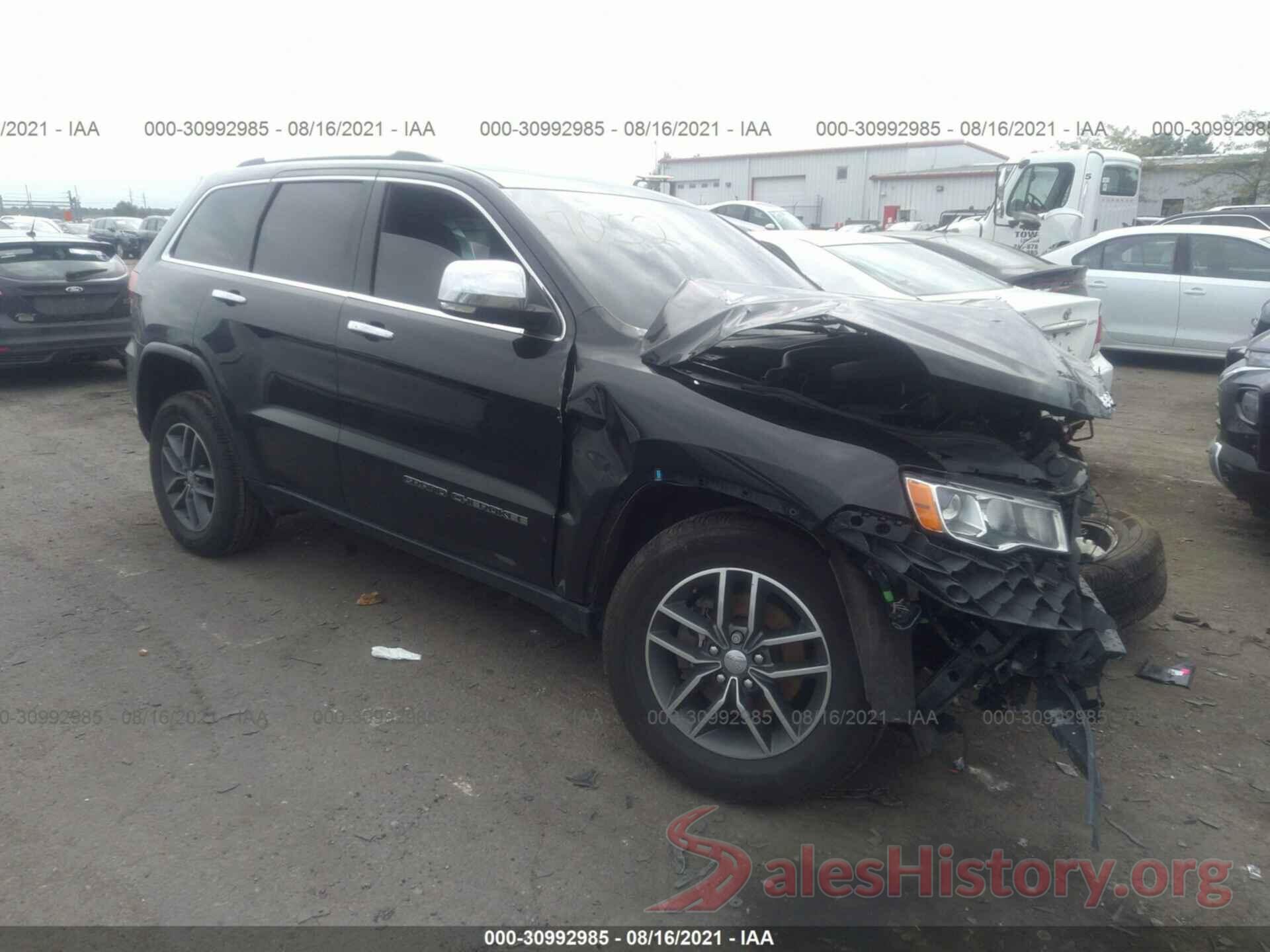 1C4RJFBG5JC167052 2018 JEEP GRAND CHEROKEE