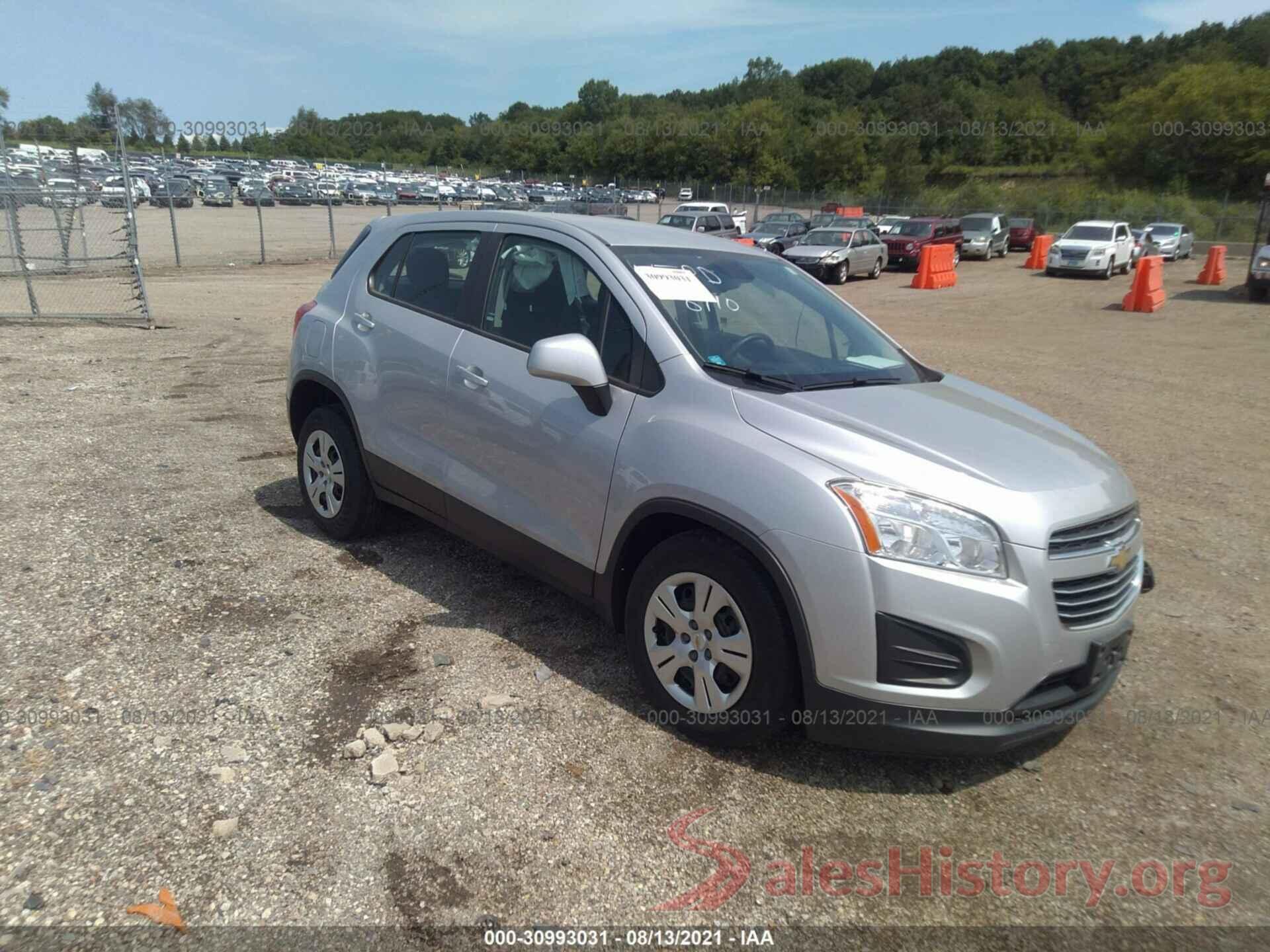 3GNCJKSB4GL249782 2016 CHEVROLET TRAX