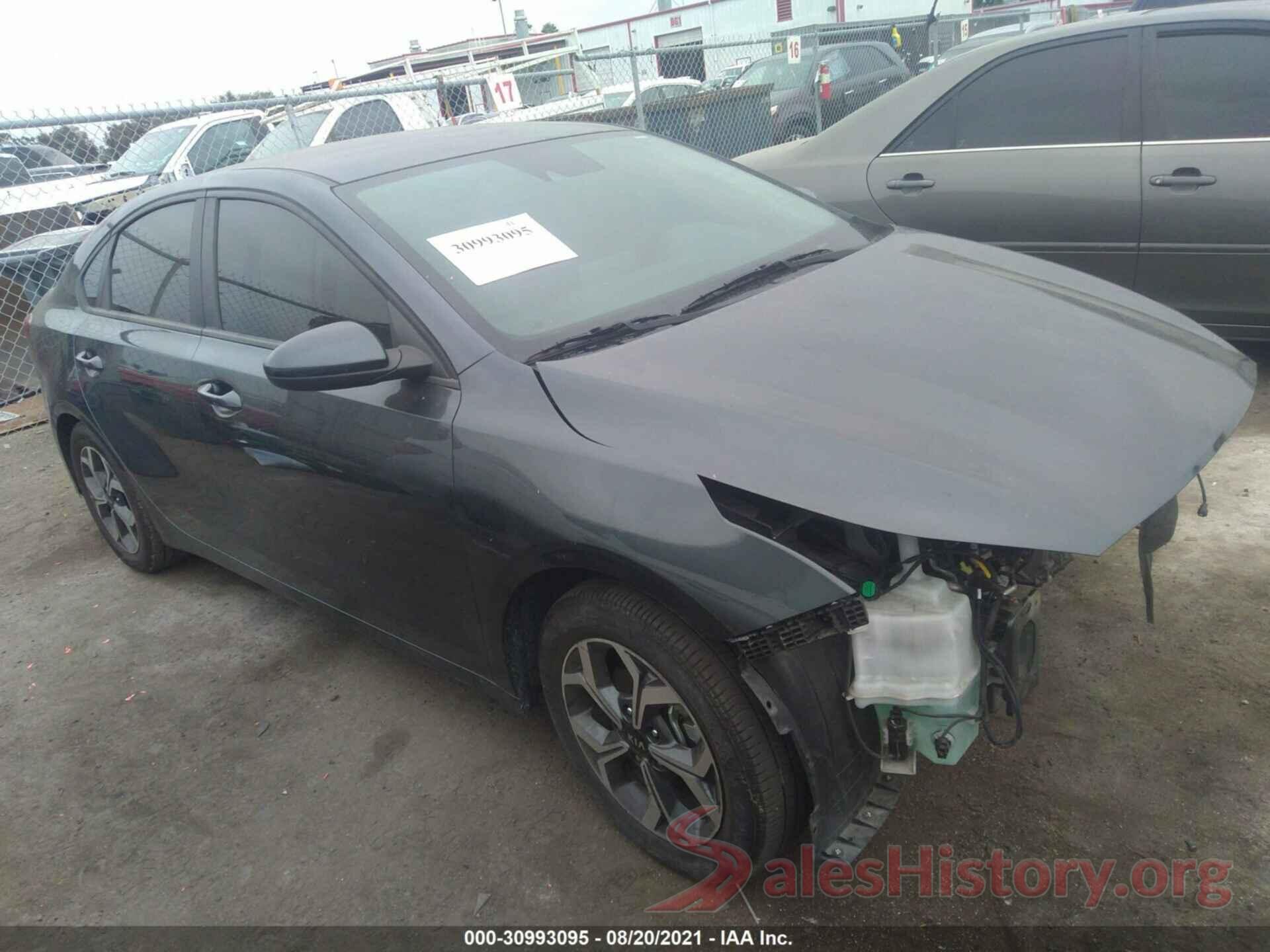 3KPF24AD7LE150809 2020 KIA FORTE