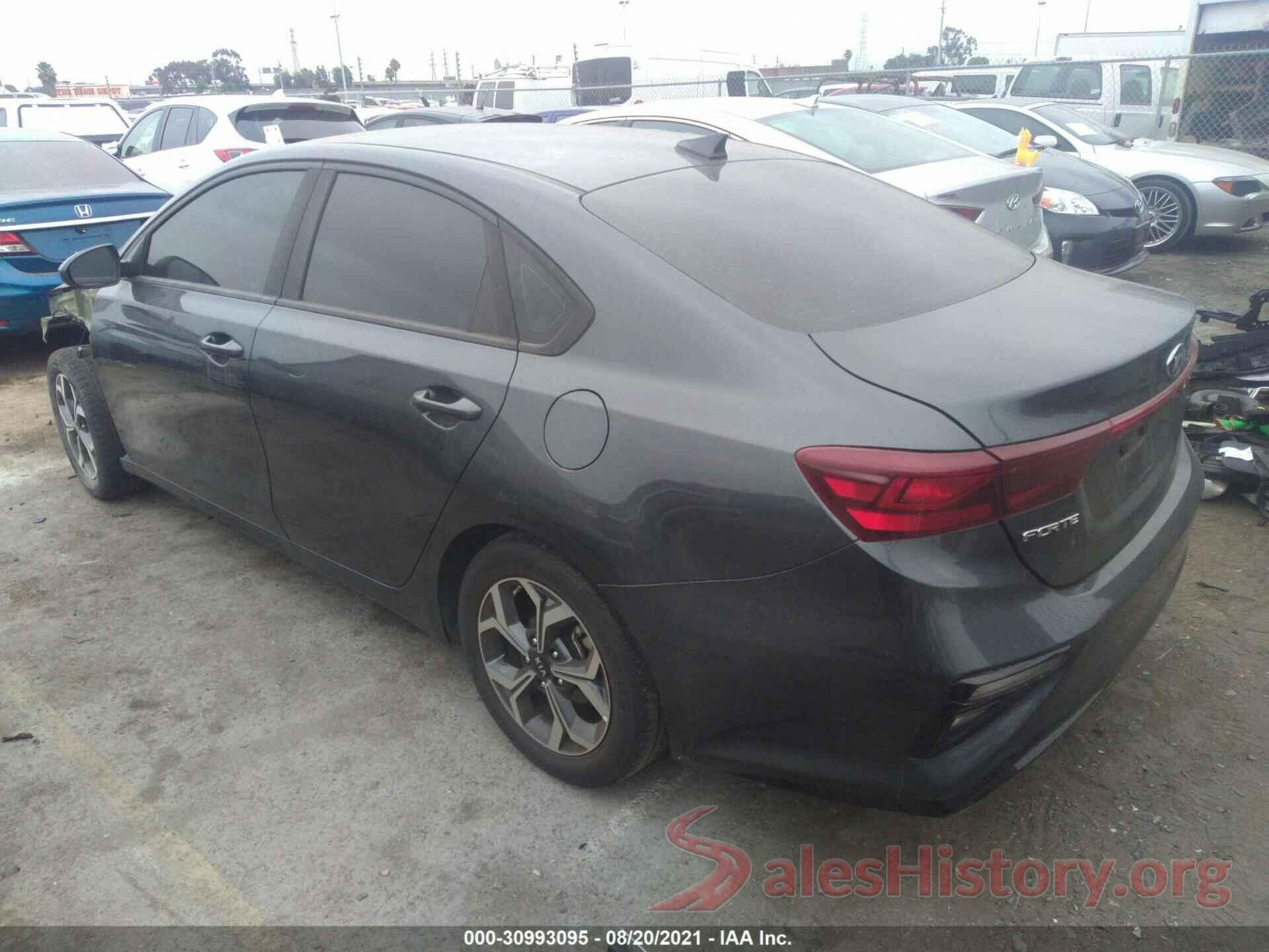 3KPF24AD7LE150809 2020 KIA FORTE