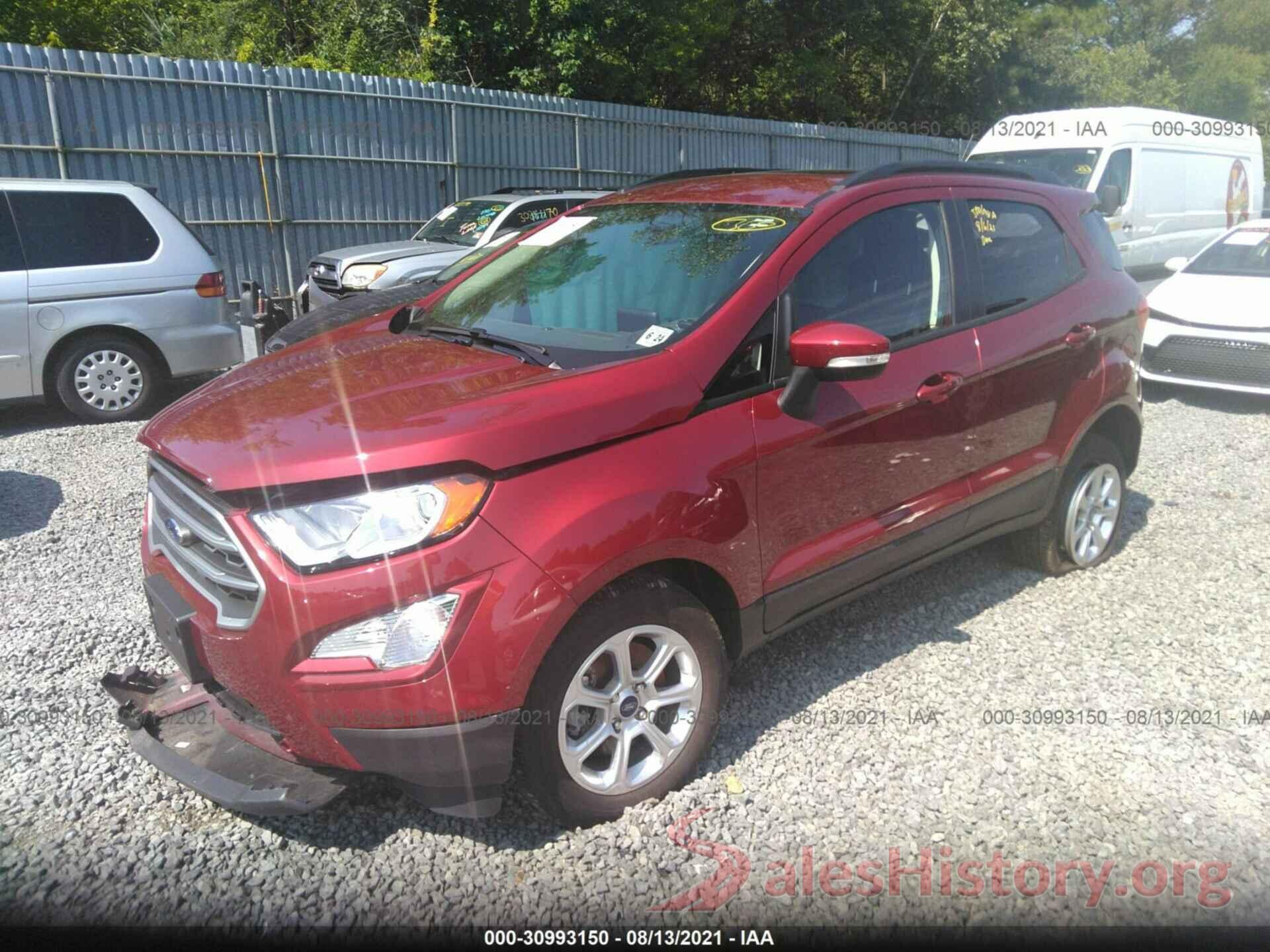 MAJ6S3GL9KC289294 2019 FORD ECOSPORT