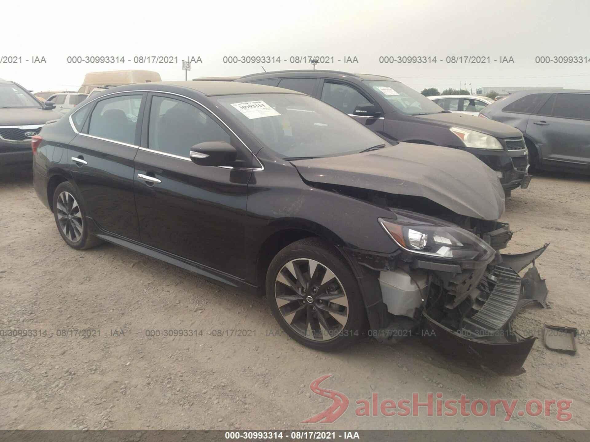 3N1AB7AP7KY372420 2019 NISSAN SENTRA