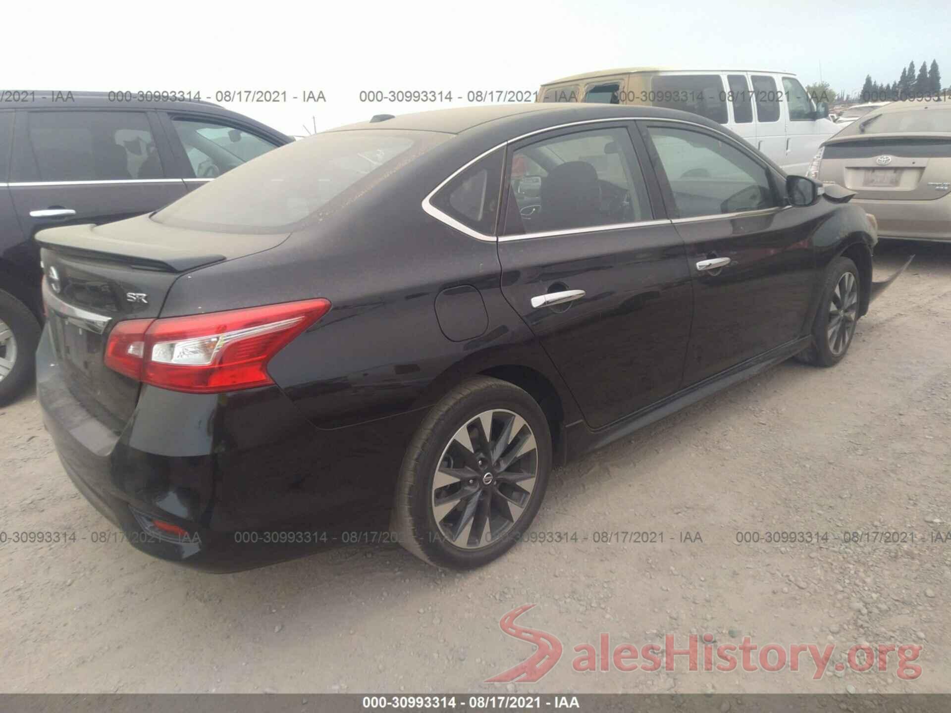 3N1AB7AP7KY372420 2019 NISSAN SENTRA