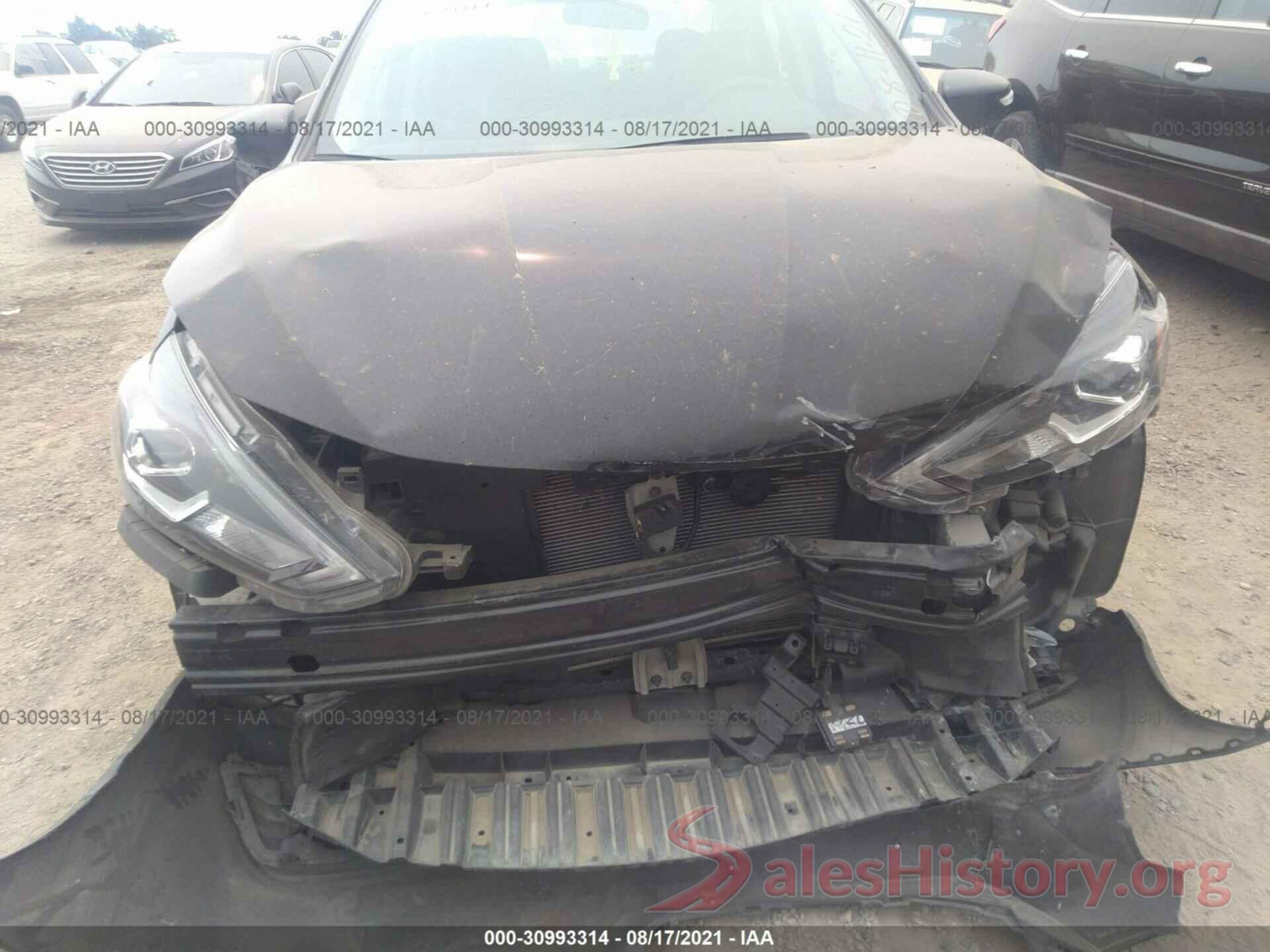 3N1AB7AP7KY372420 2019 NISSAN SENTRA