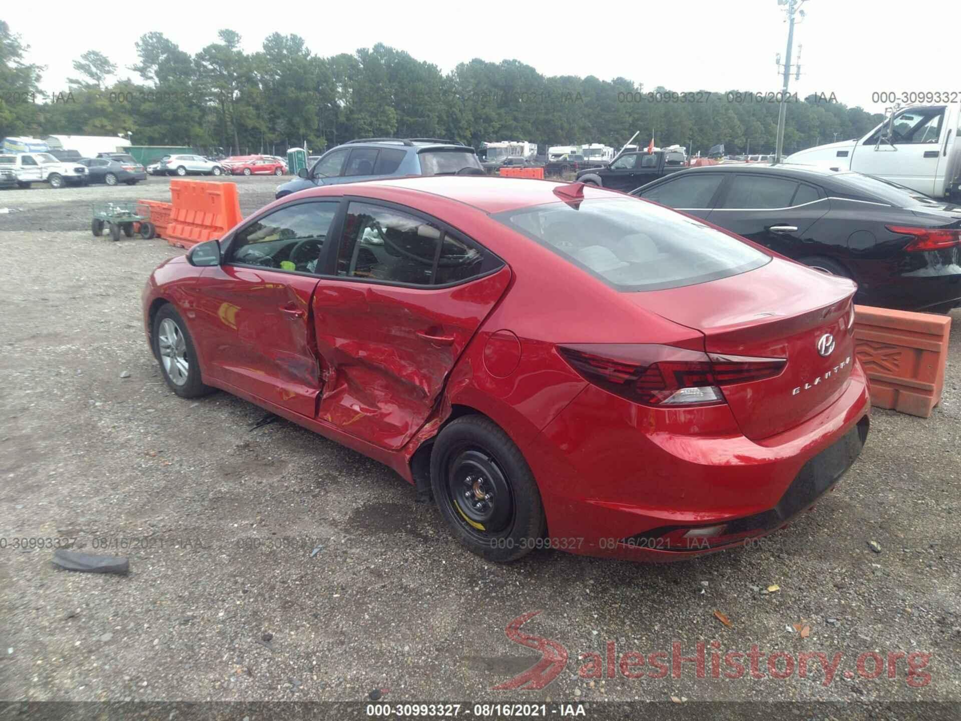 5NPD84LF8LH615047 2020 HYUNDAI ELANTRA