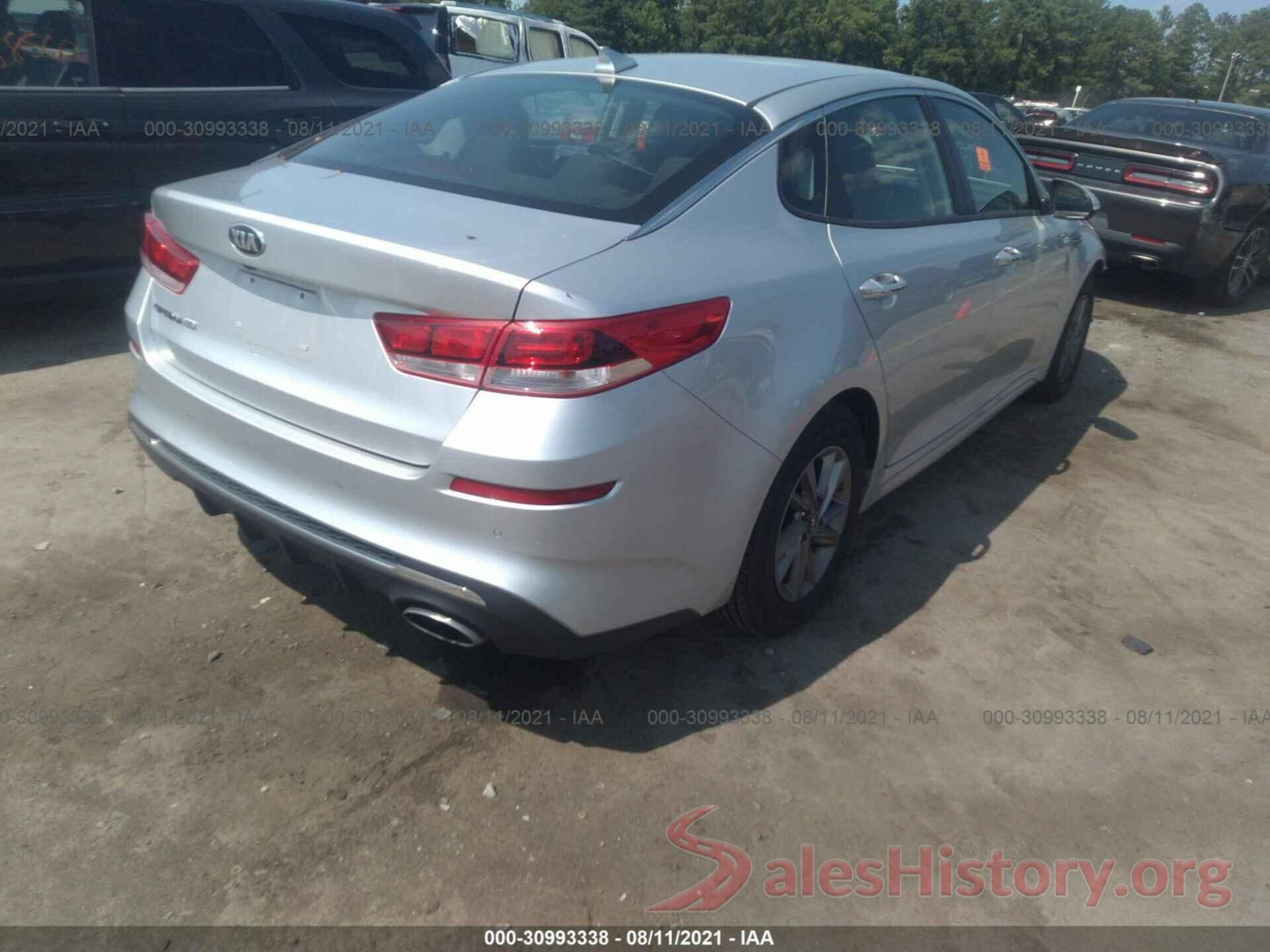 5XXGT4L31LG381105 2020 KIA OPTIMA