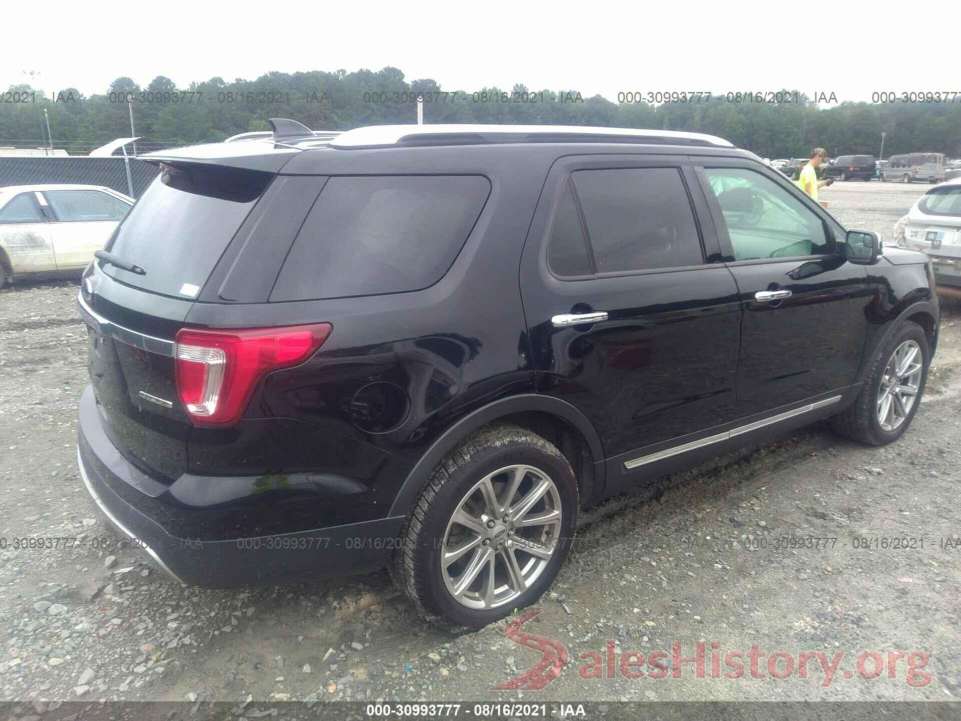 1FM5K7F82GGA26893 2016 FORD EXPLORER