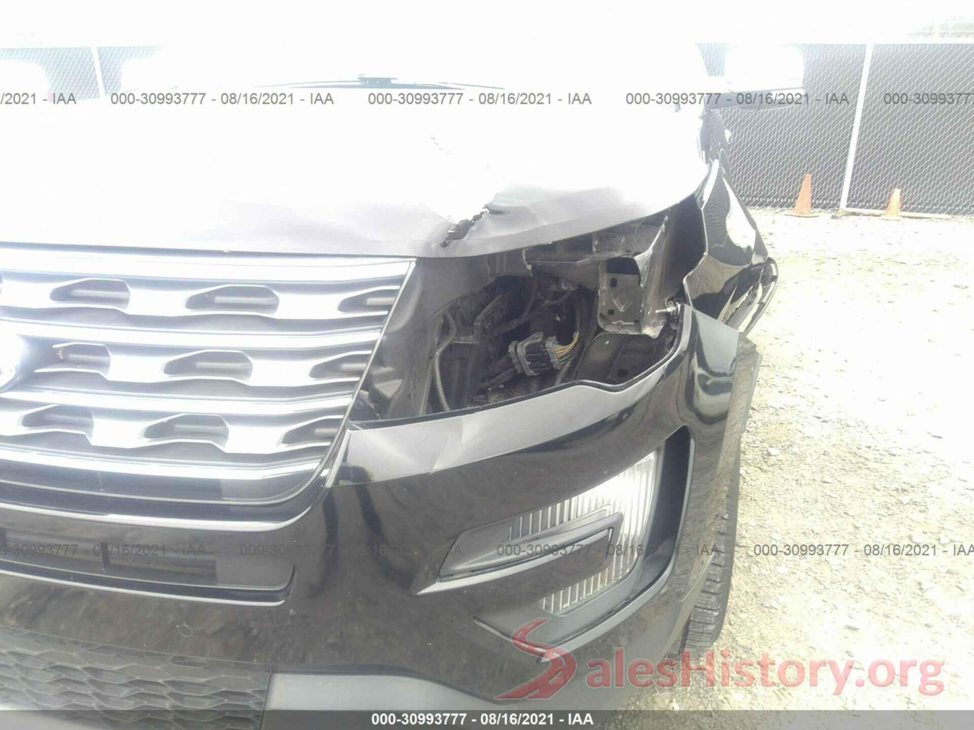 1FM5K7F82GGA26893 2016 FORD EXPLORER