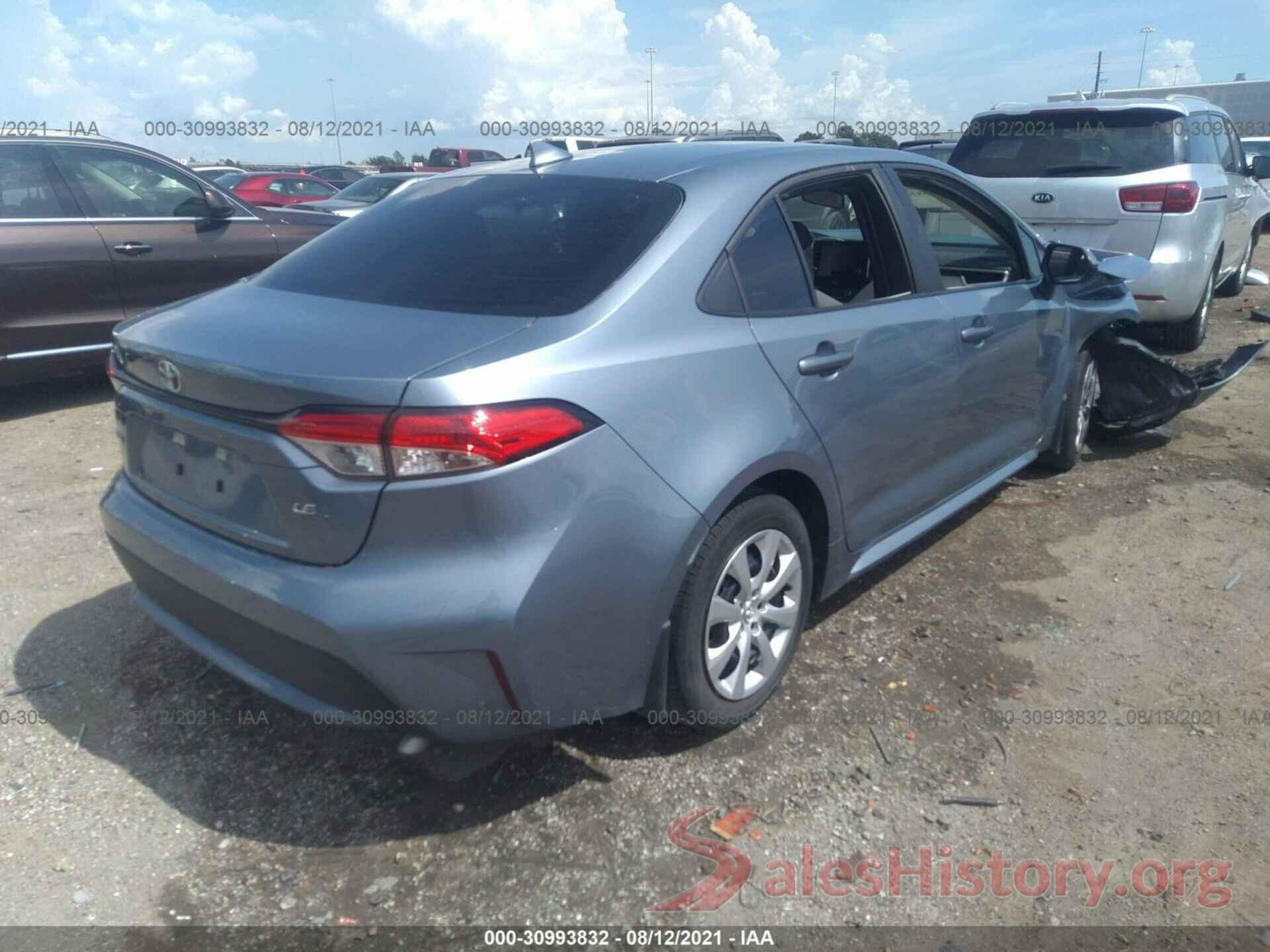 5YFEPMAE1MP166381 2021 TOYOTA COROLLA