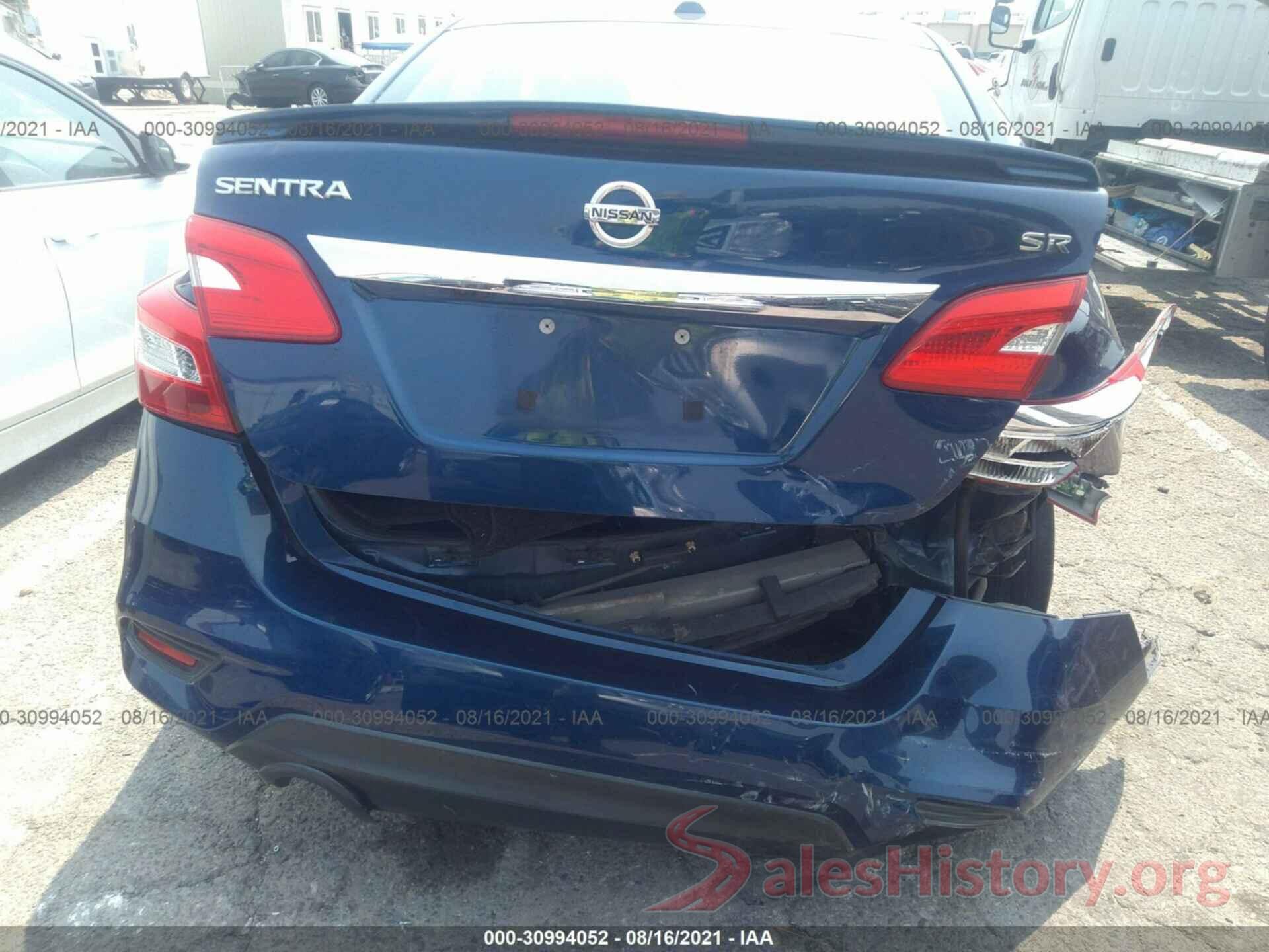 3N1AB7APXKY277284 2019 NISSAN SENTRA