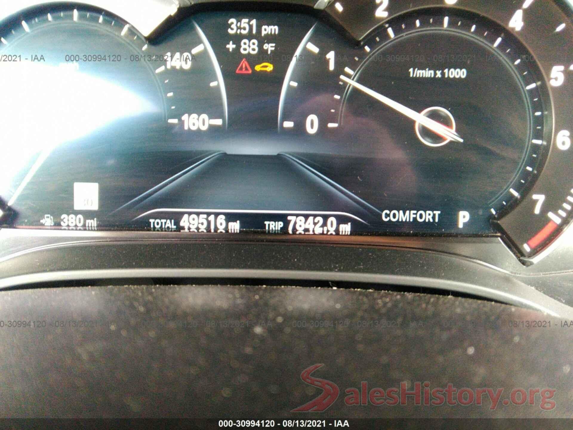 WBAJA5C55KBX87540 2019 BMW 5 SERIES