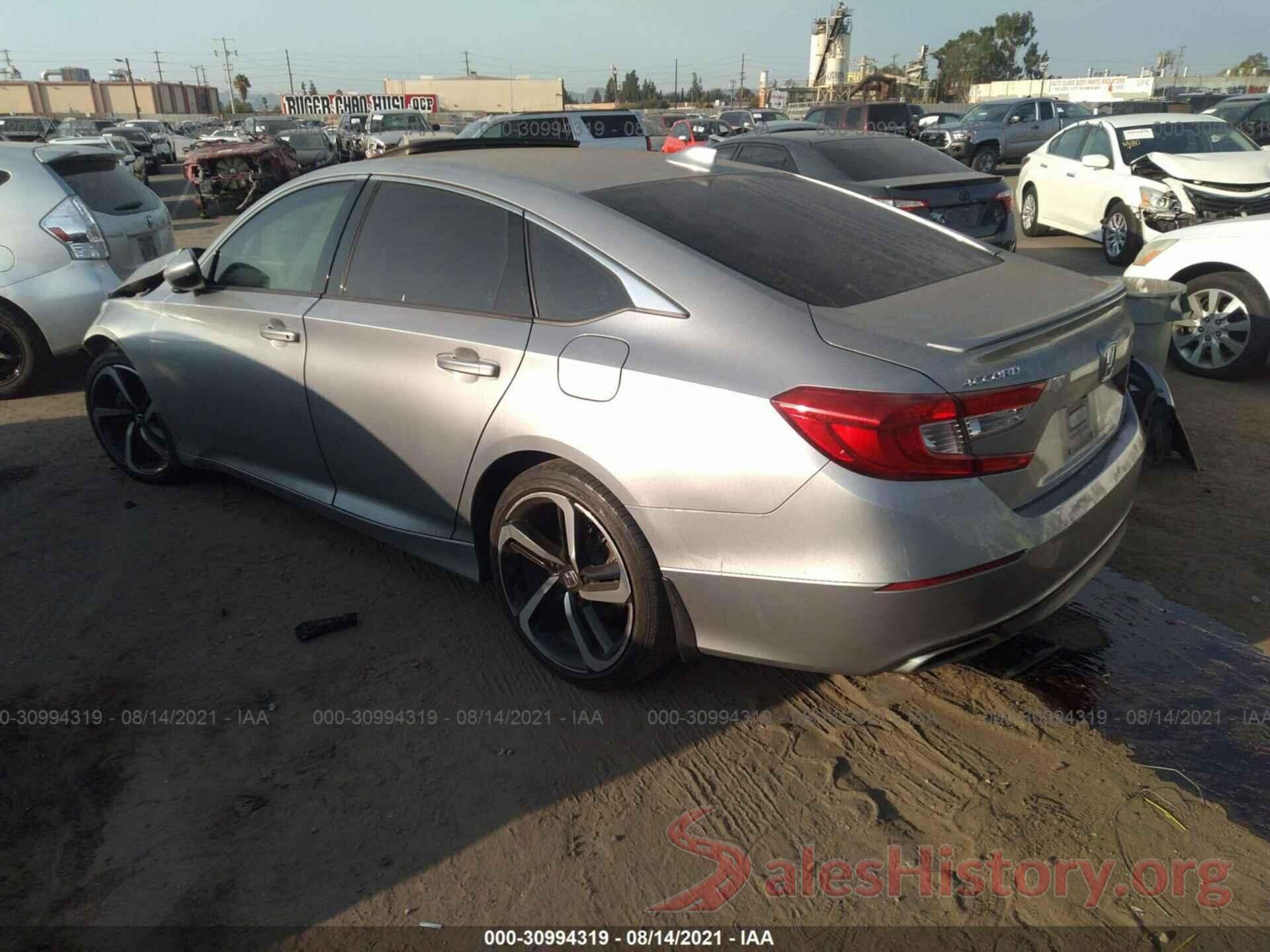 1HGCV2F39JA054583 2018 HONDA ACCORD SEDAN