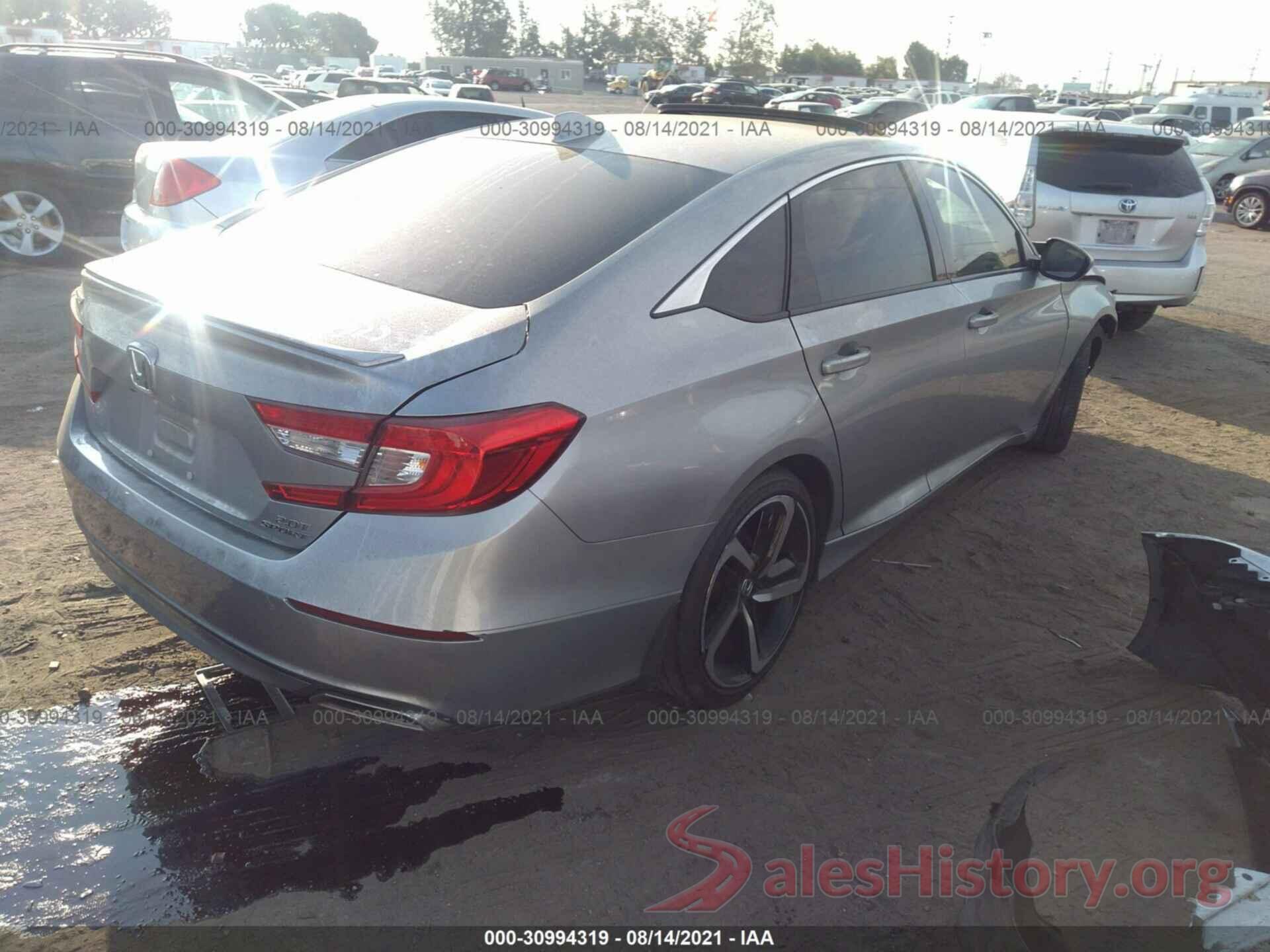 1HGCV2F39JA054583 2018 HONDA ACCORD SEDAN