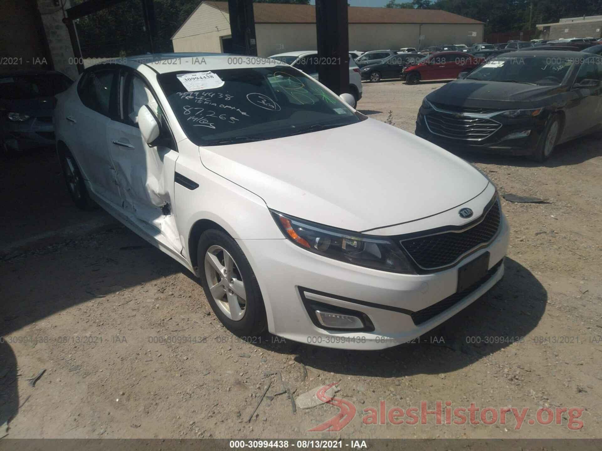 KNAGM4A74F5641022 2015 KIA OPTIMA