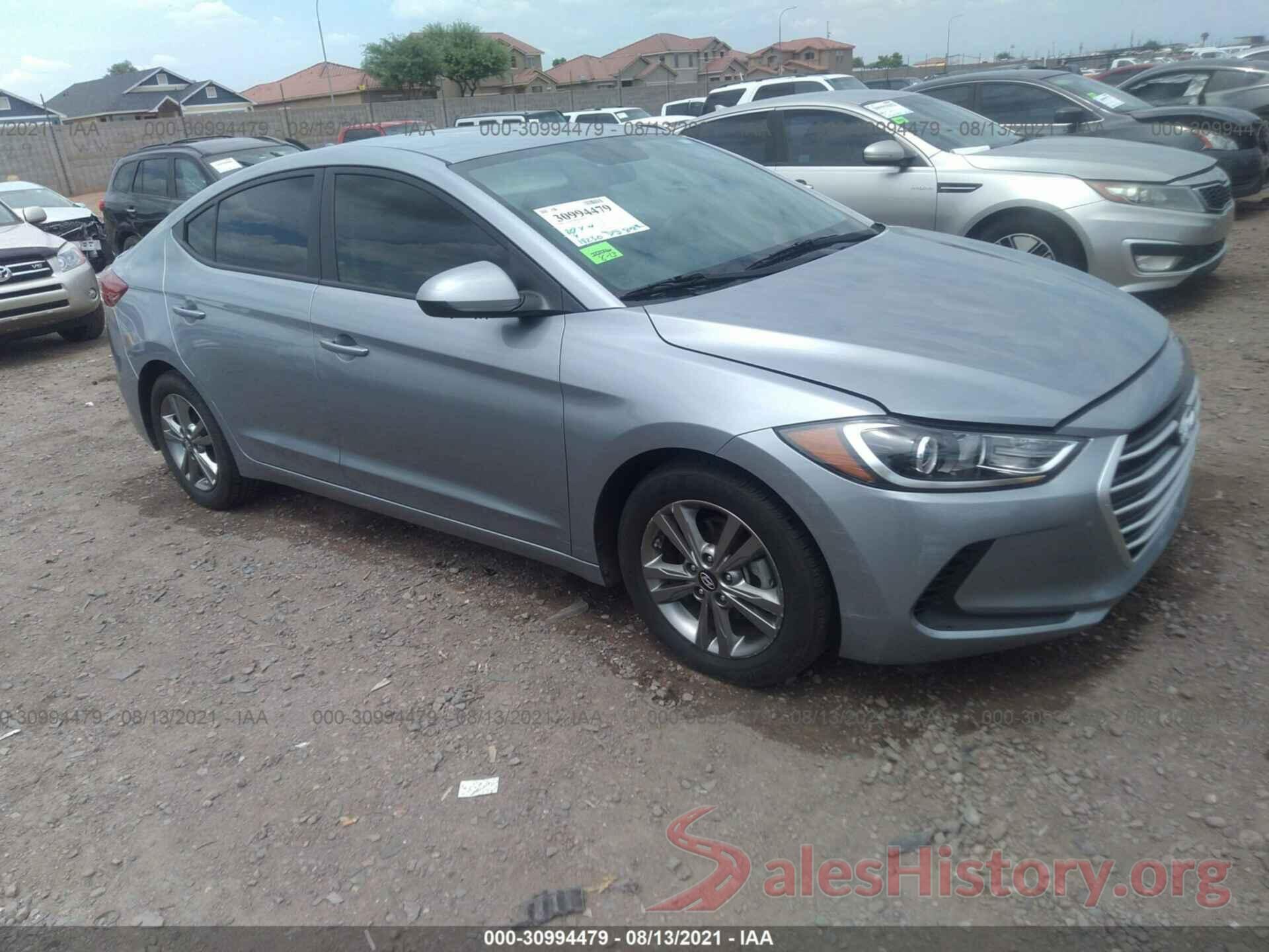 5NPD84LF5HH140500 2017 HYUNDAI ELANTRA