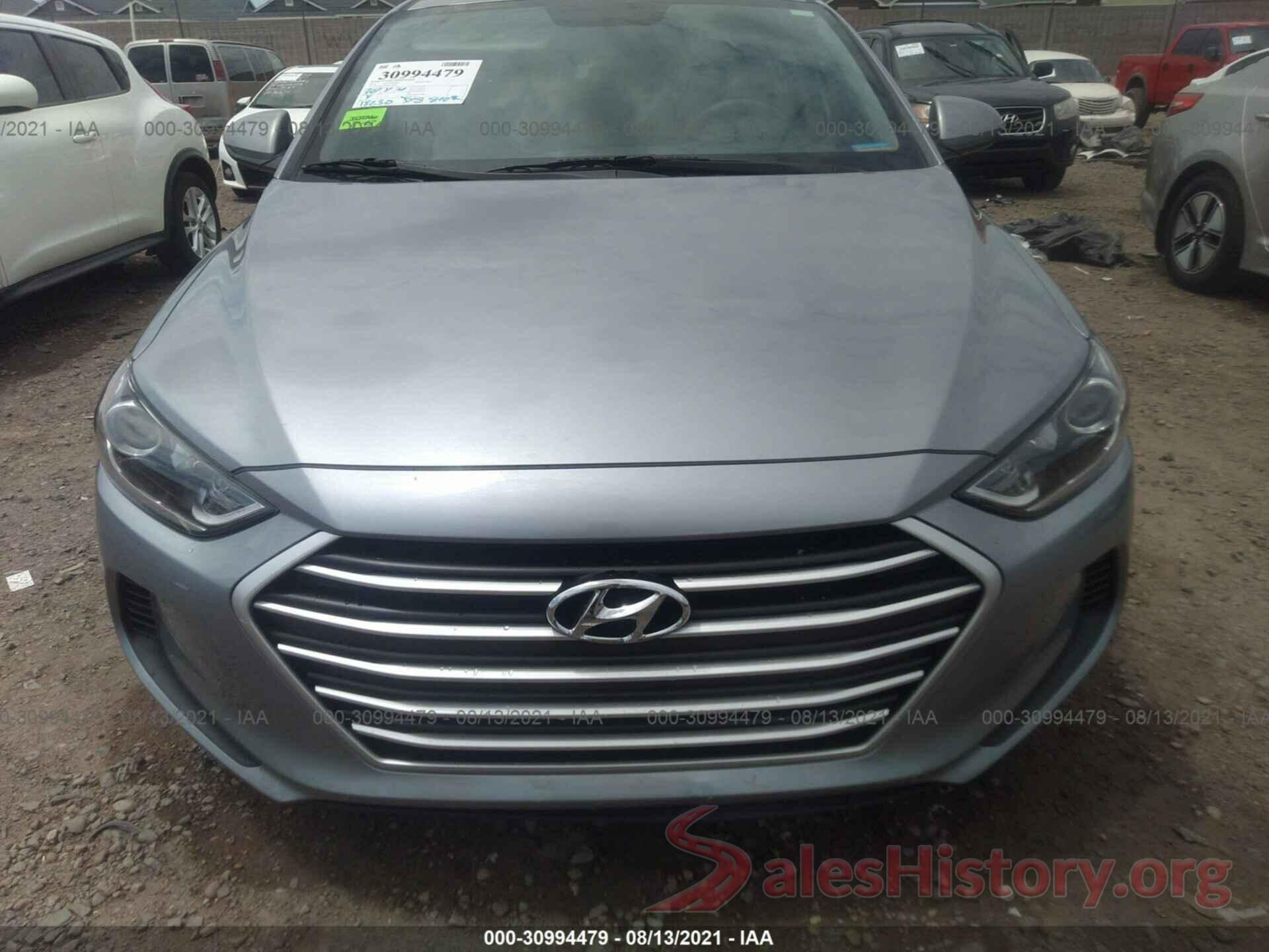 5NPD84LF5HH140500 2017 HYUNDAI ELANTRA