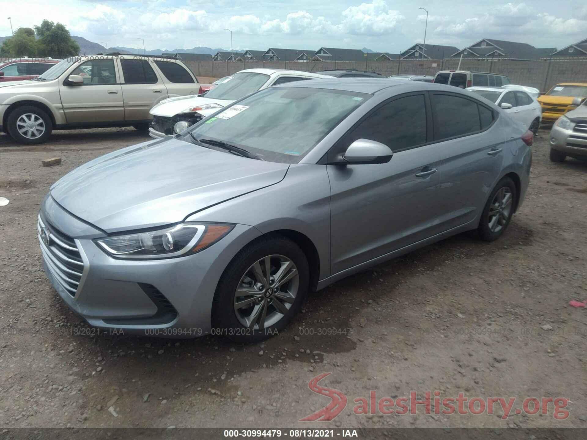 5NPD84LF5HH140500 2017 HYUNDAI ELANTRA