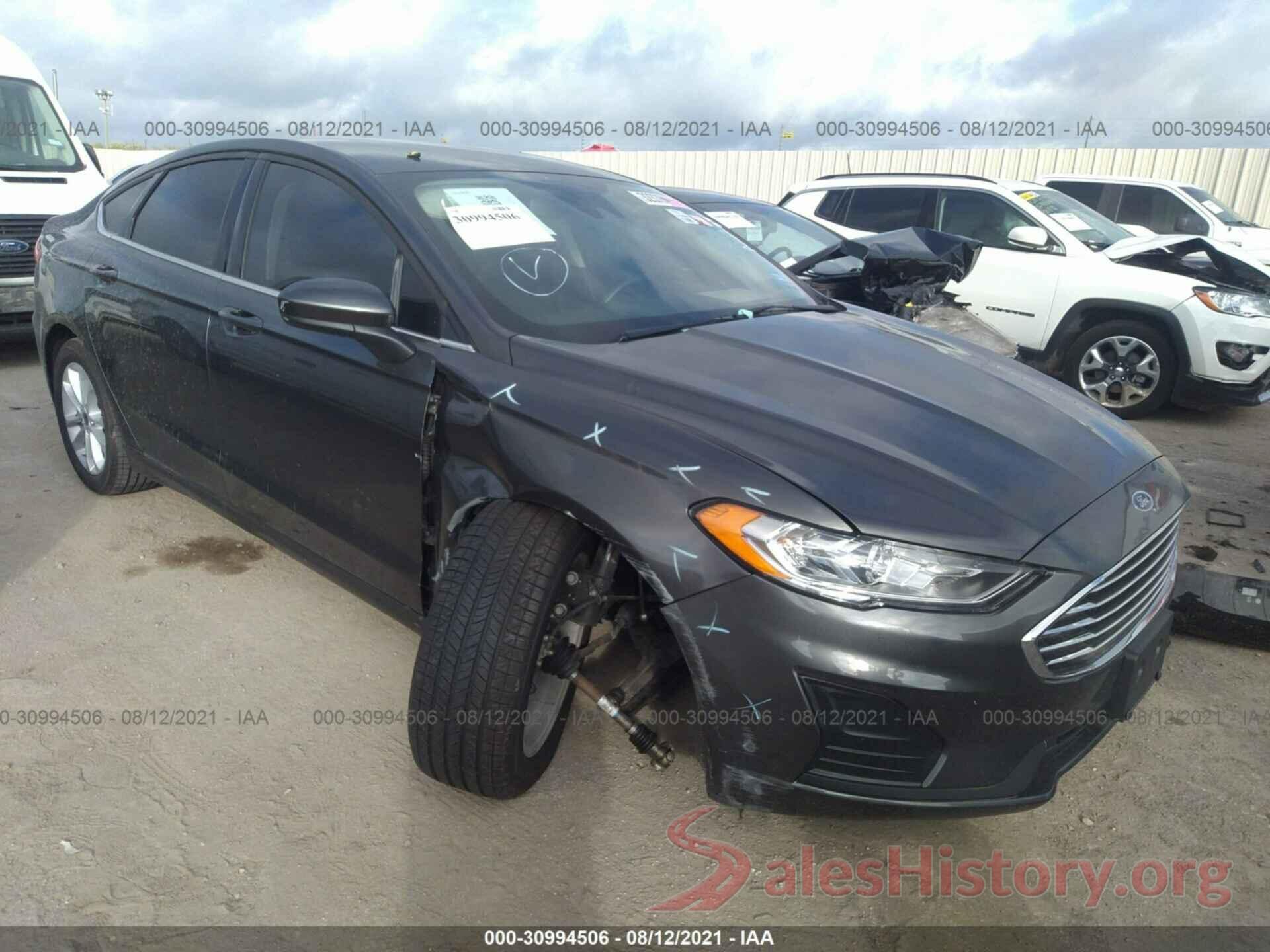 3FA6P0HD2LR258320 2020 FORD FUSION