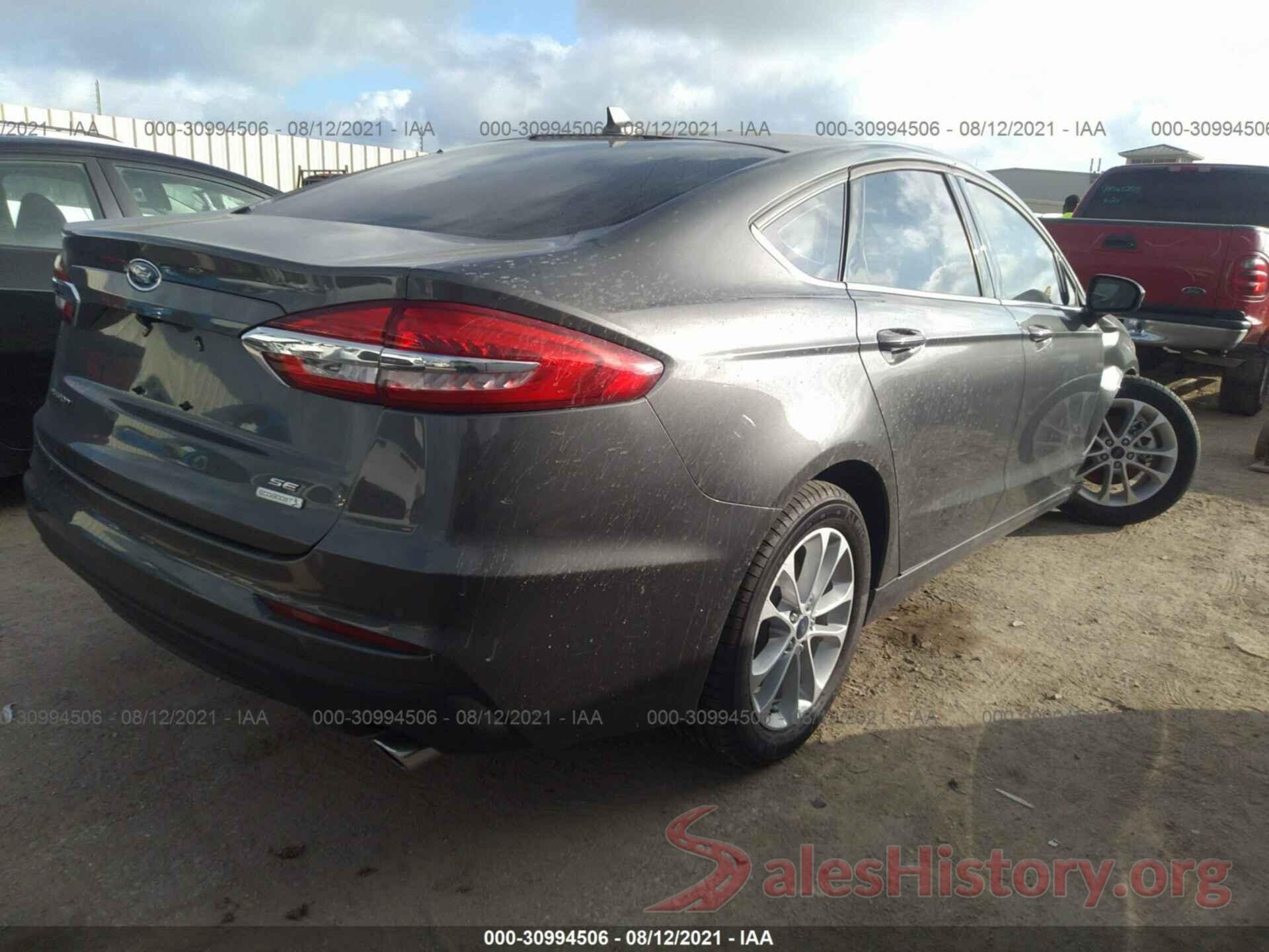 3FA6P0HD2LR258320 2020 FORD FUSION