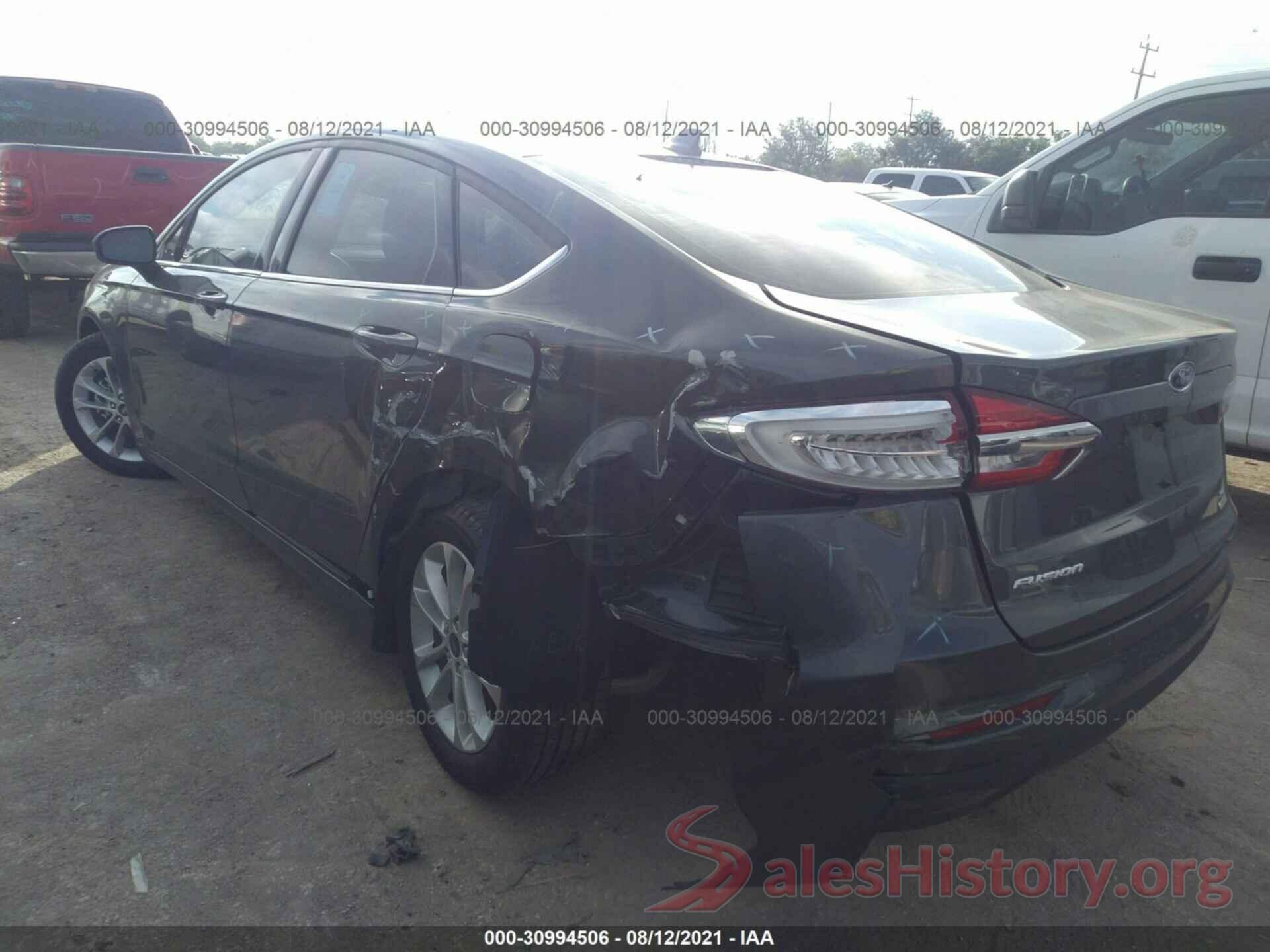 3FA6P0HD2LR258320 2020 FORD FUSION