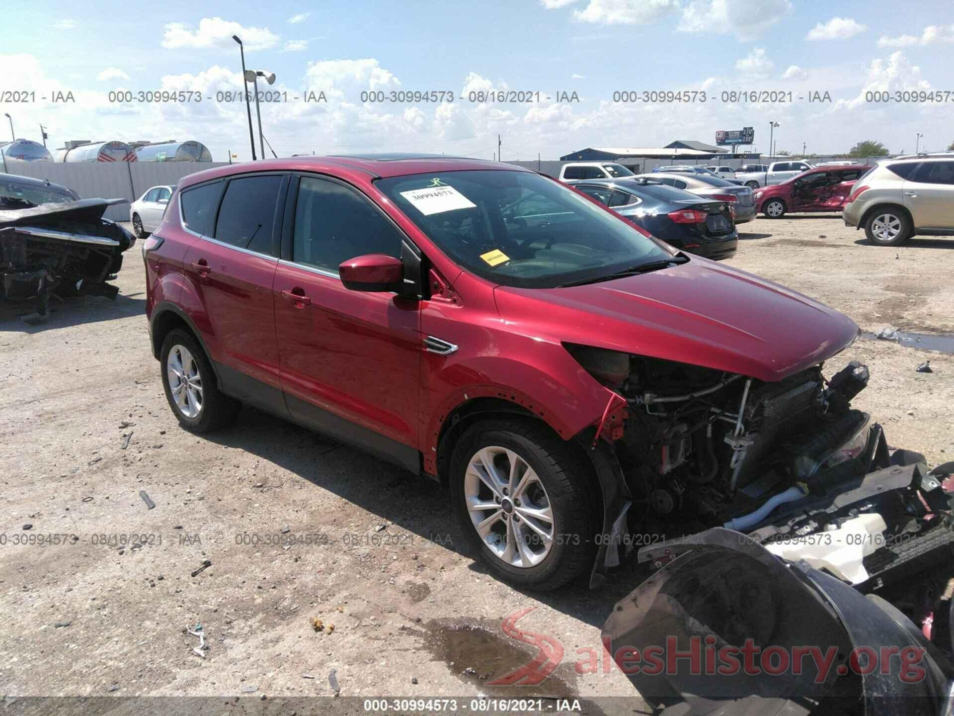 1FMCU0G98HUB67910 2017 FORD ESCAPE