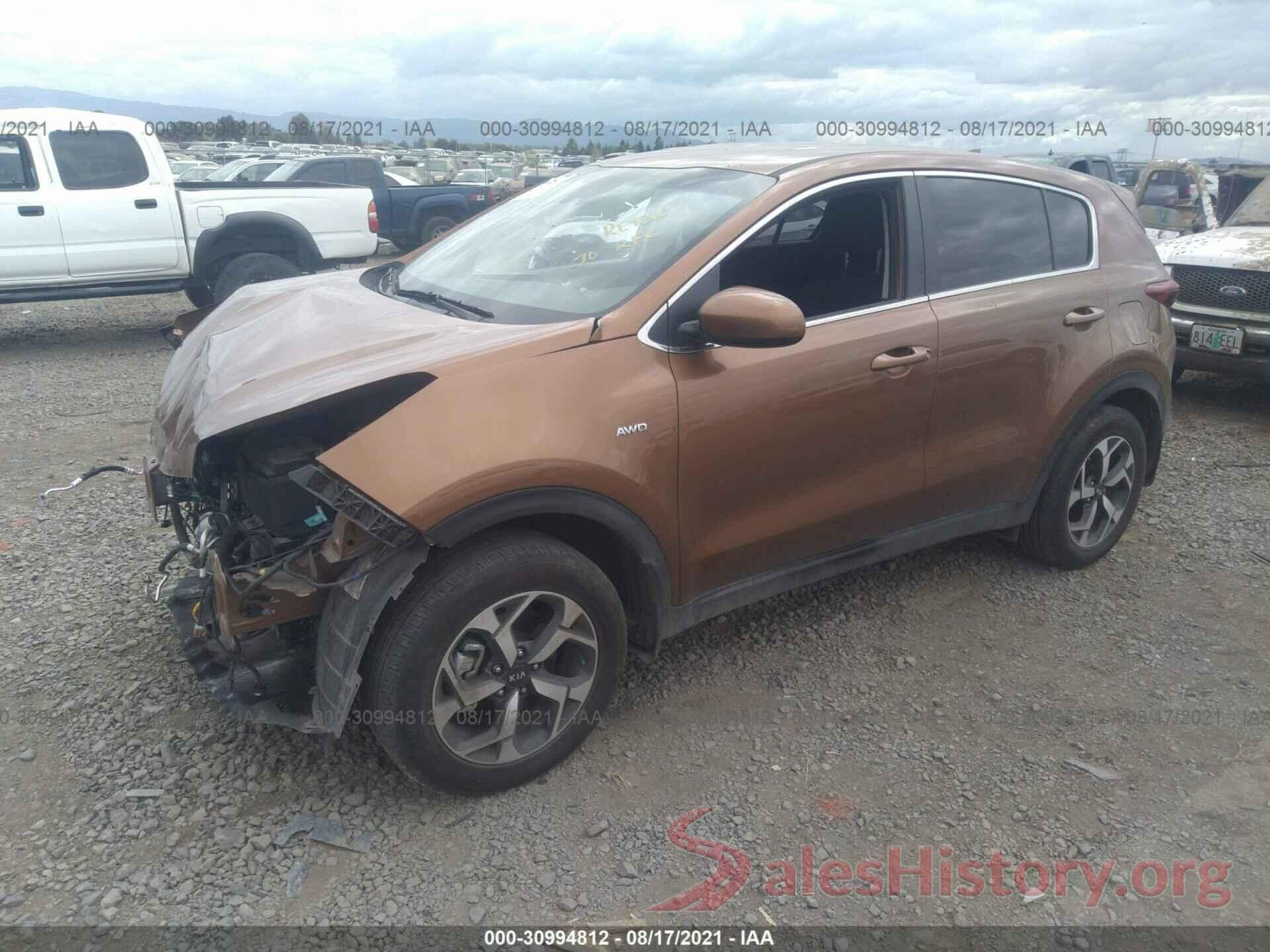 KNDPMCACXL7744200 2020 KIA SPORTAGE