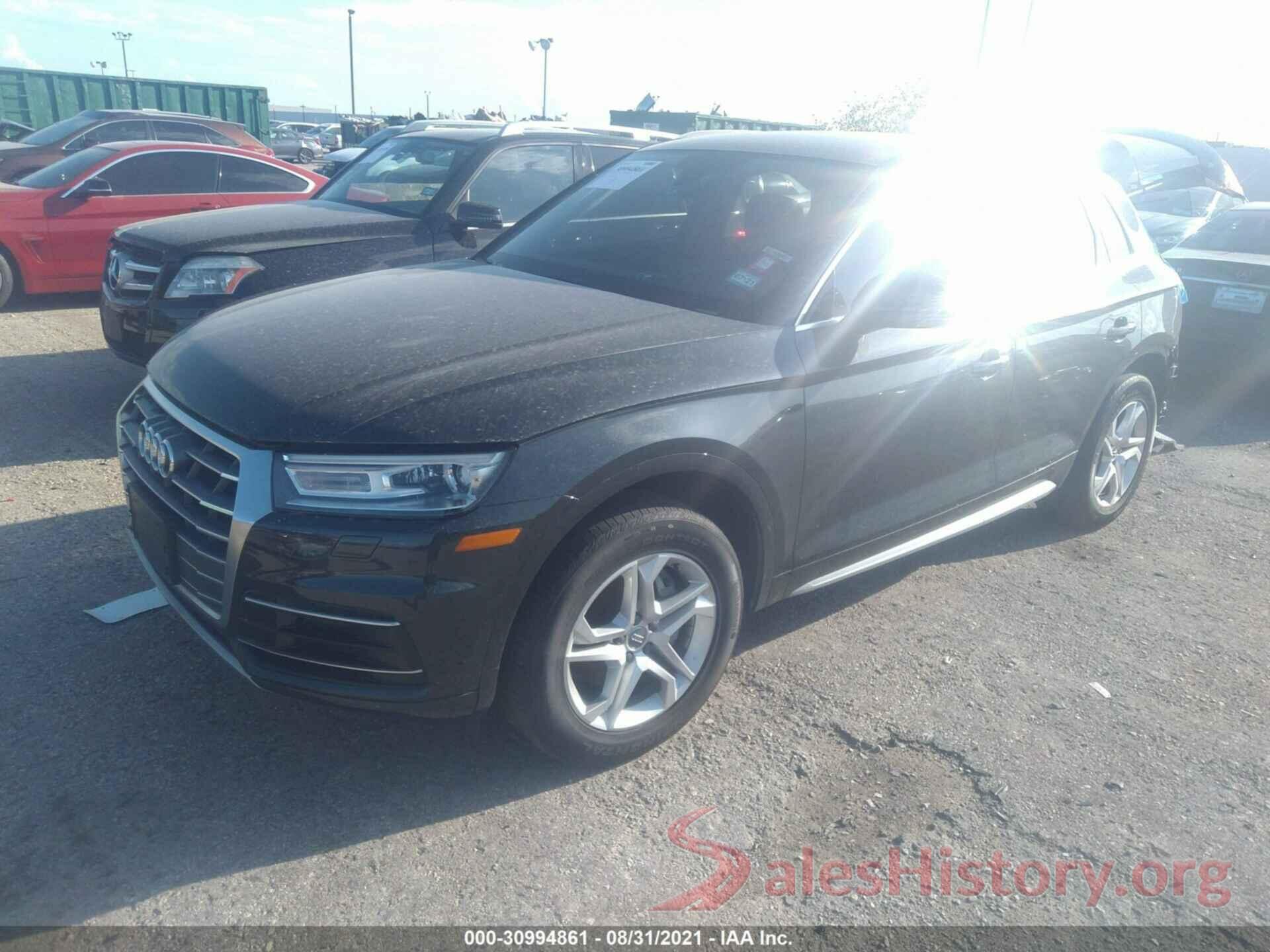 WA1ANAFY1K2121842 2019 AUDI Q5