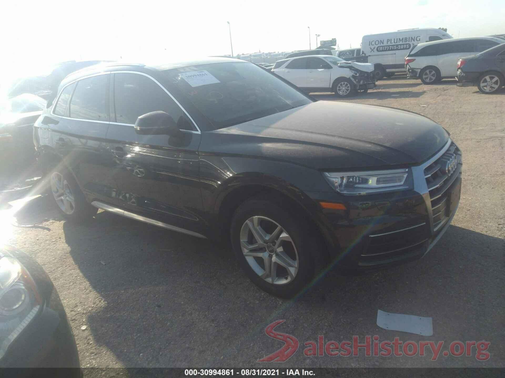 WA1ANAFY1K2121842 2019 AUDI Q5