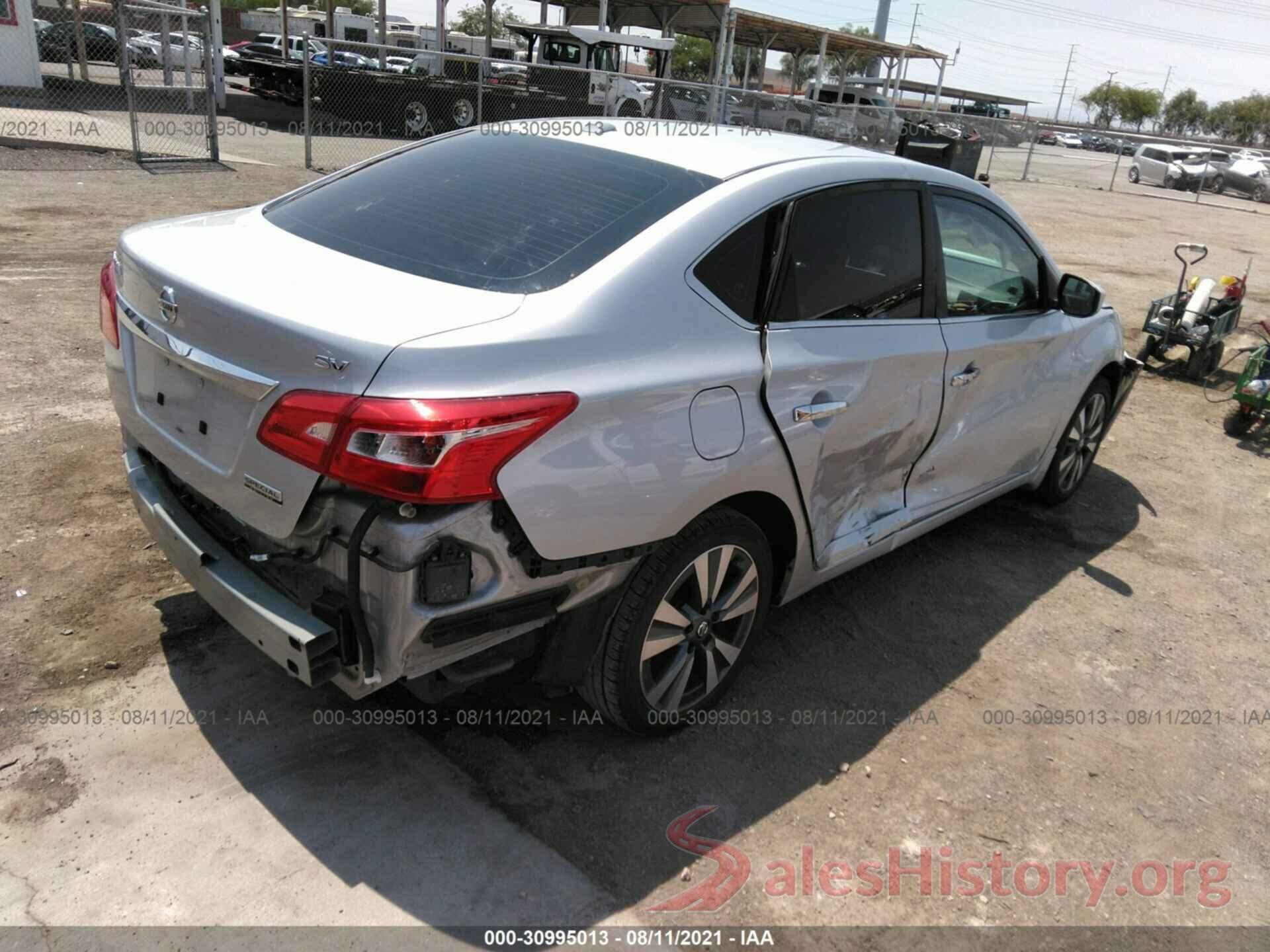 3N1AB7AP1KY330552 2019 NISSAN SENTRA