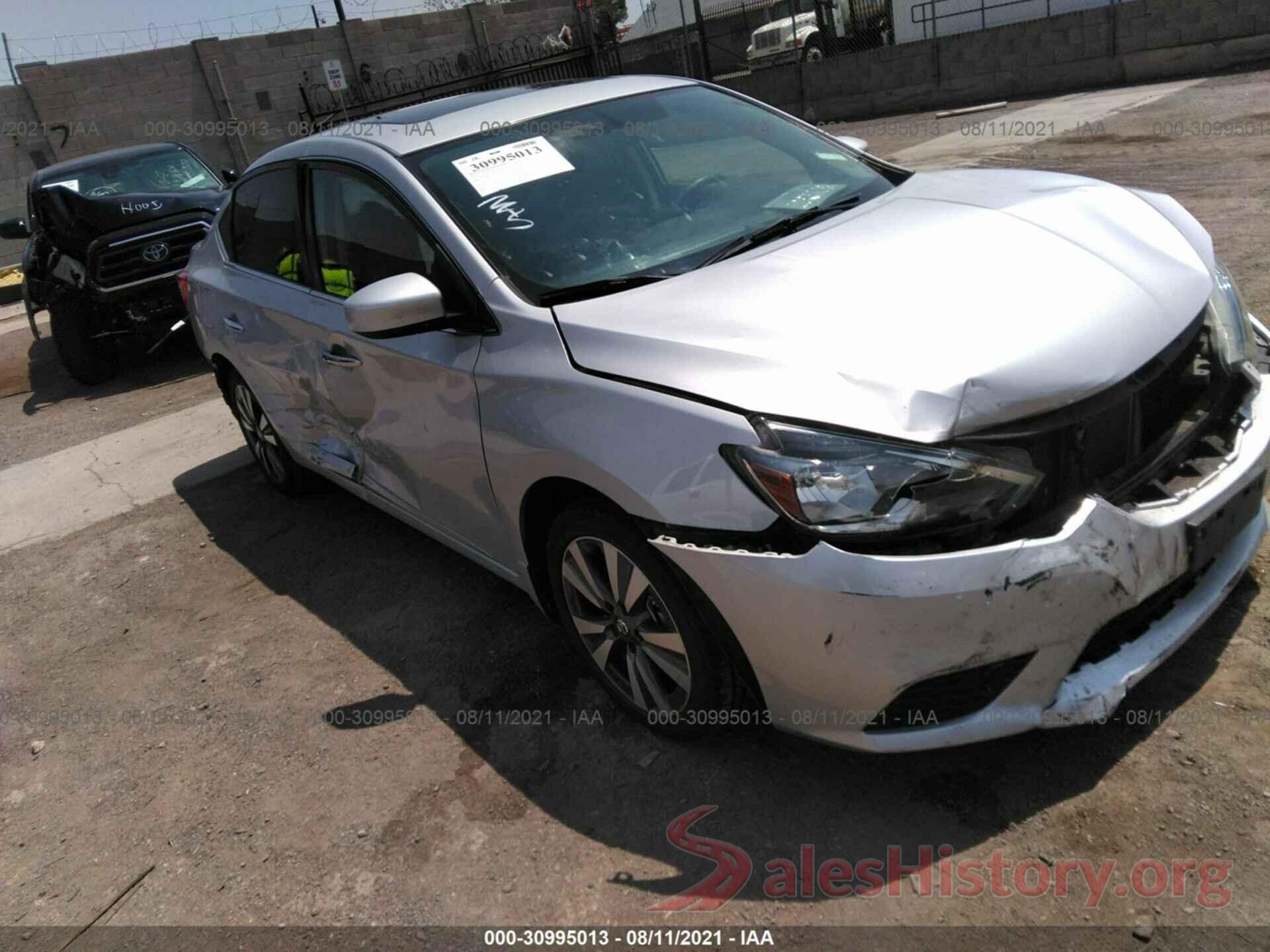 3N1AB7AP1KY330552 2019 NISSAN SENTRA